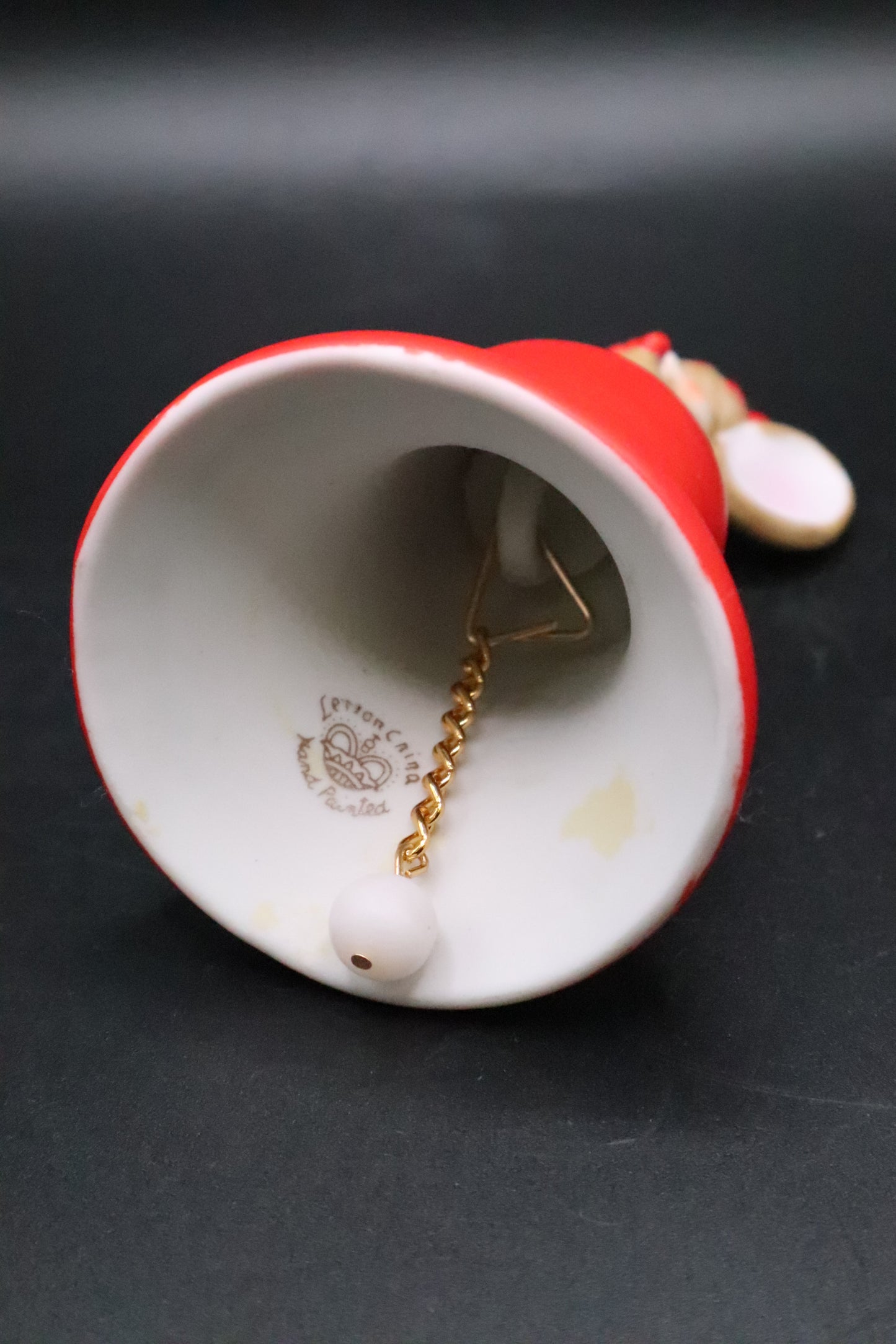 VINTAGE LEFTON CHRISTMAS MOUSE BELL
