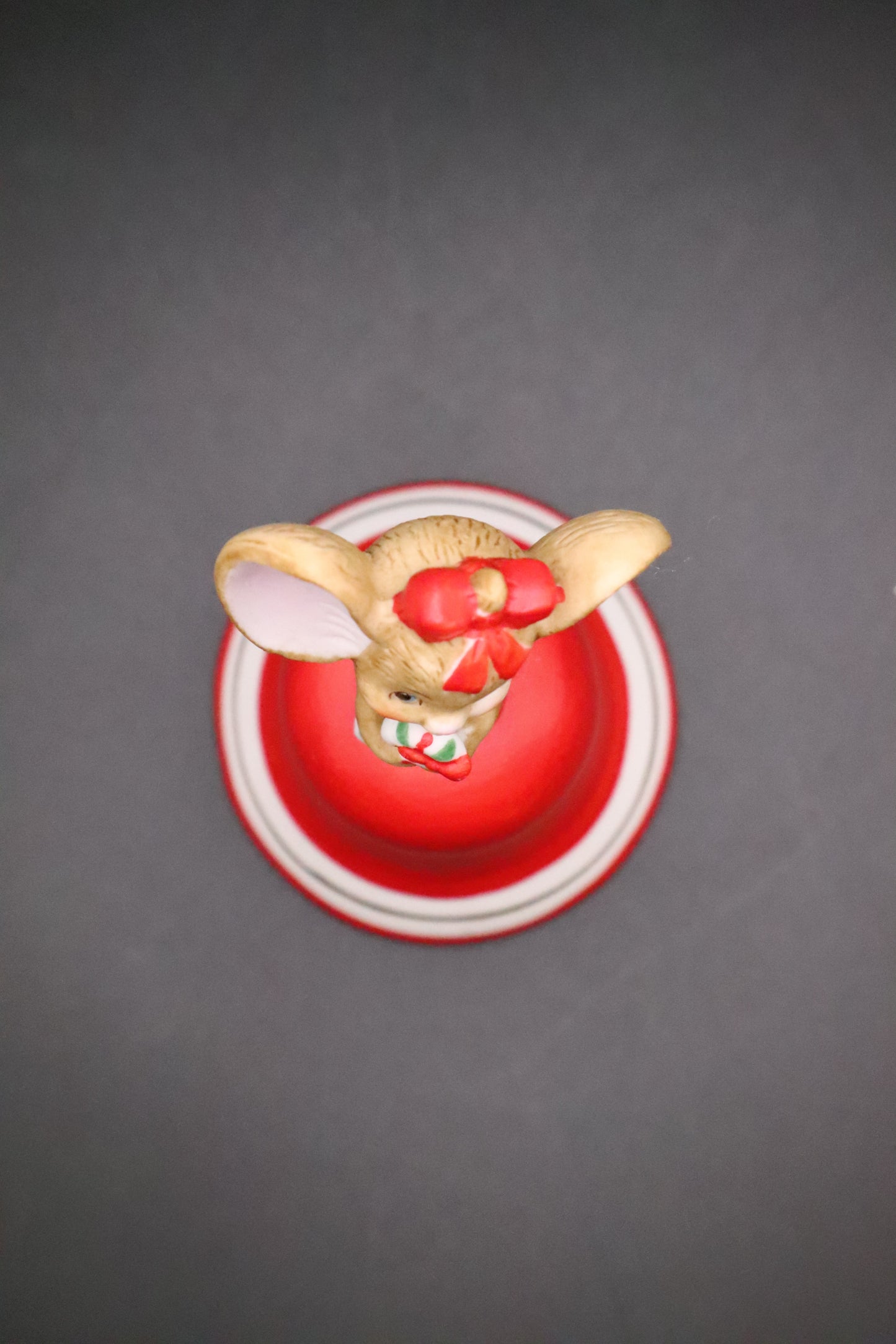VINTAGE LEFTON CHRISTMAS MOUSE BELL