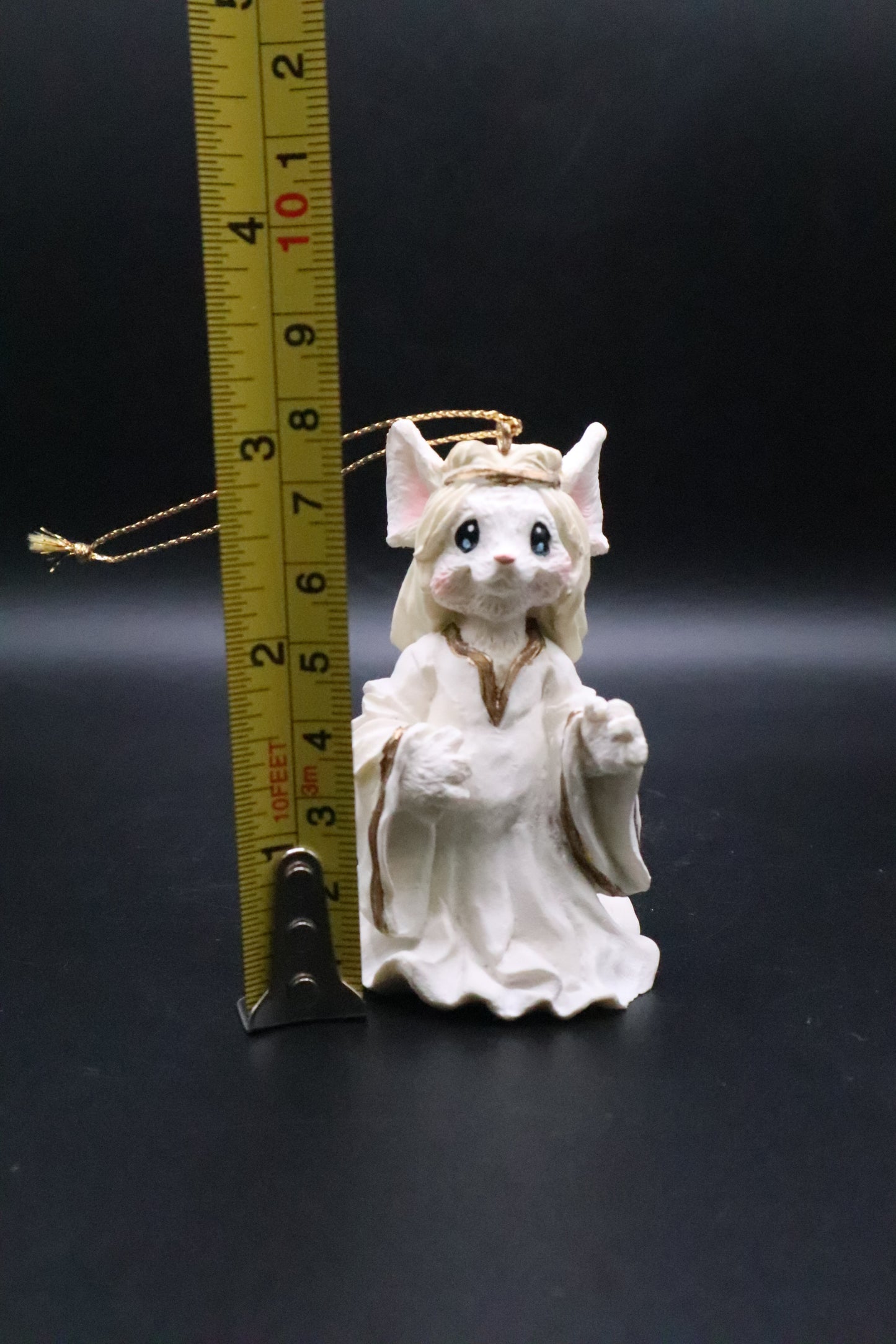 HOUSE OF LLOYD GHOST MICE CHRISTMAS AROUND WORLD ORNAMENTS  SET OF 4