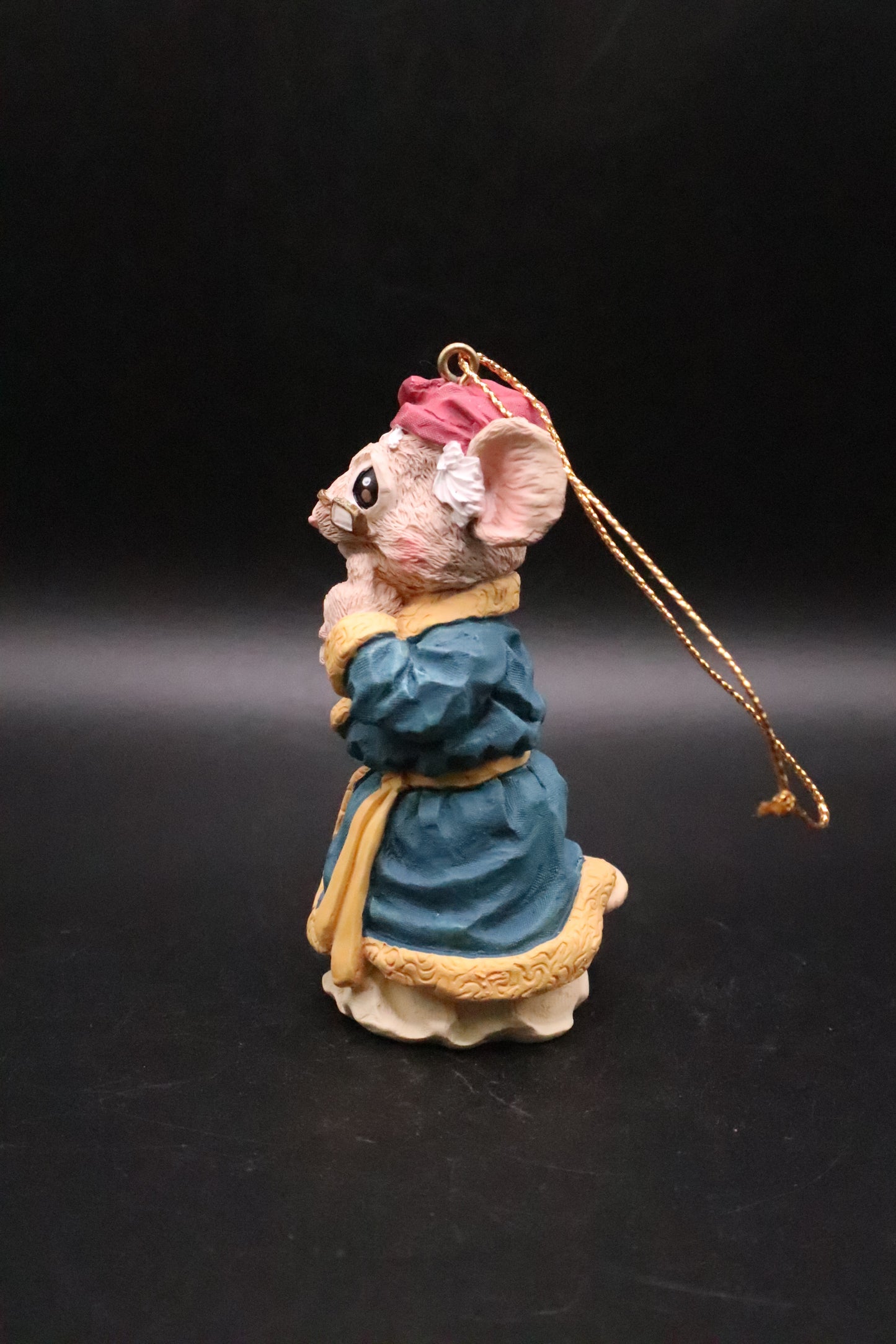 HOUSE OF LLOYD GHOST MICE CHRISTMAS AROUND WORLD ORNAMENTS  SET OF 4