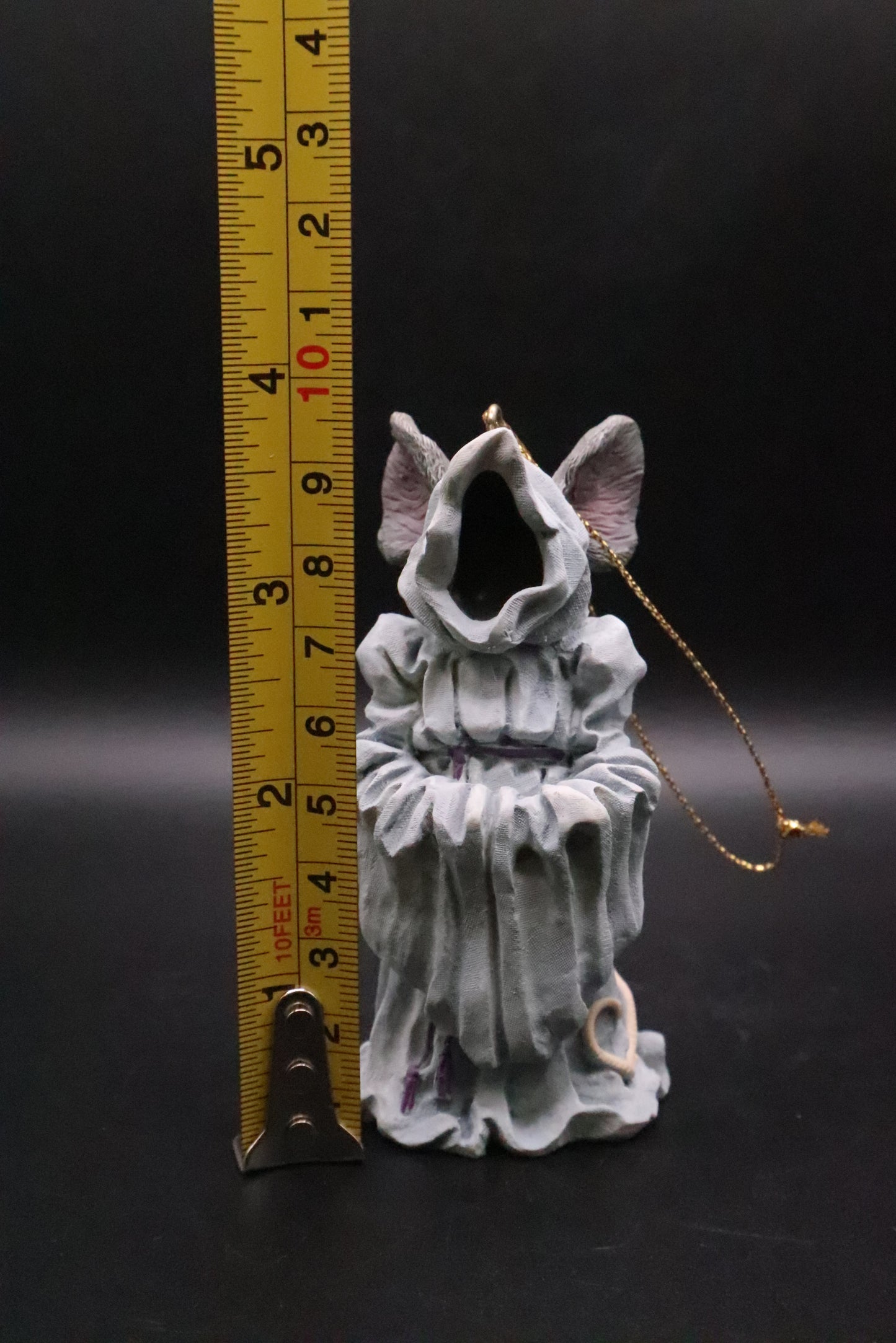 HOUSE OF LLOYD GHOST MICE CHRISTMAS AROUND WORLD ORNAMENTS  SET OF 4