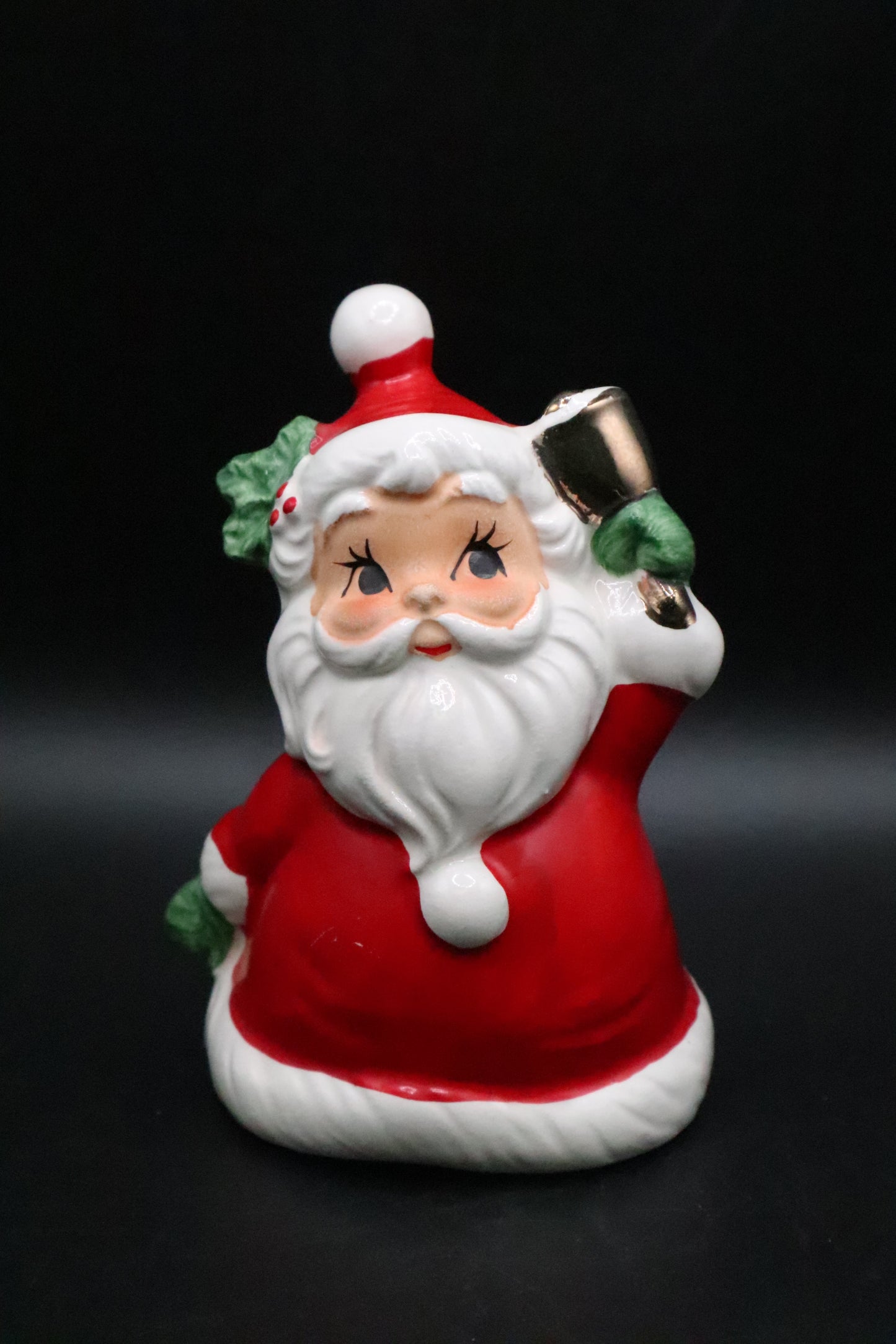 VINTAGE JOSEF ORIGINALS SANTA CHRISTMAS BELL
