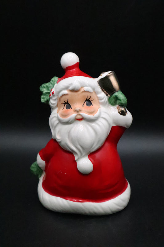 VINTAGE JOSEF ORIGINALS SANTA CHRISTMAS BELL