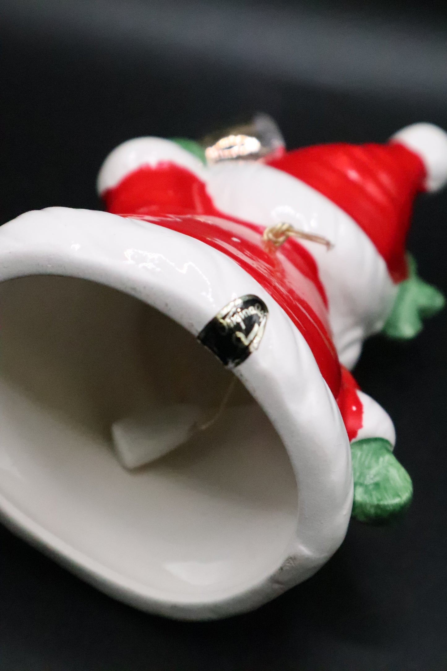 VINTAGE JOSEF ORIGINALS SANTA CHRISTMAS BELL
