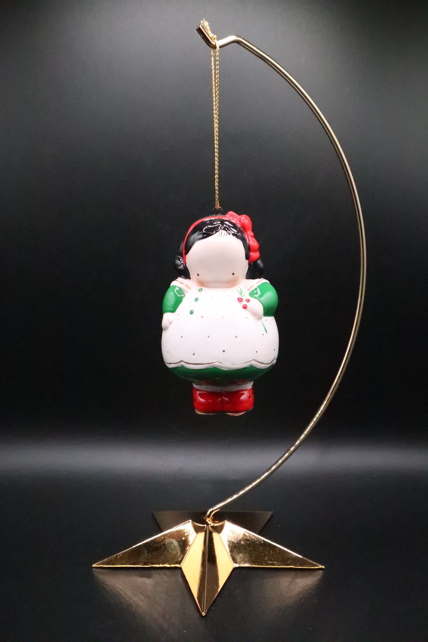 MICHEL & COMPANY GIRL SEASONAL DECOR ORNAMENT