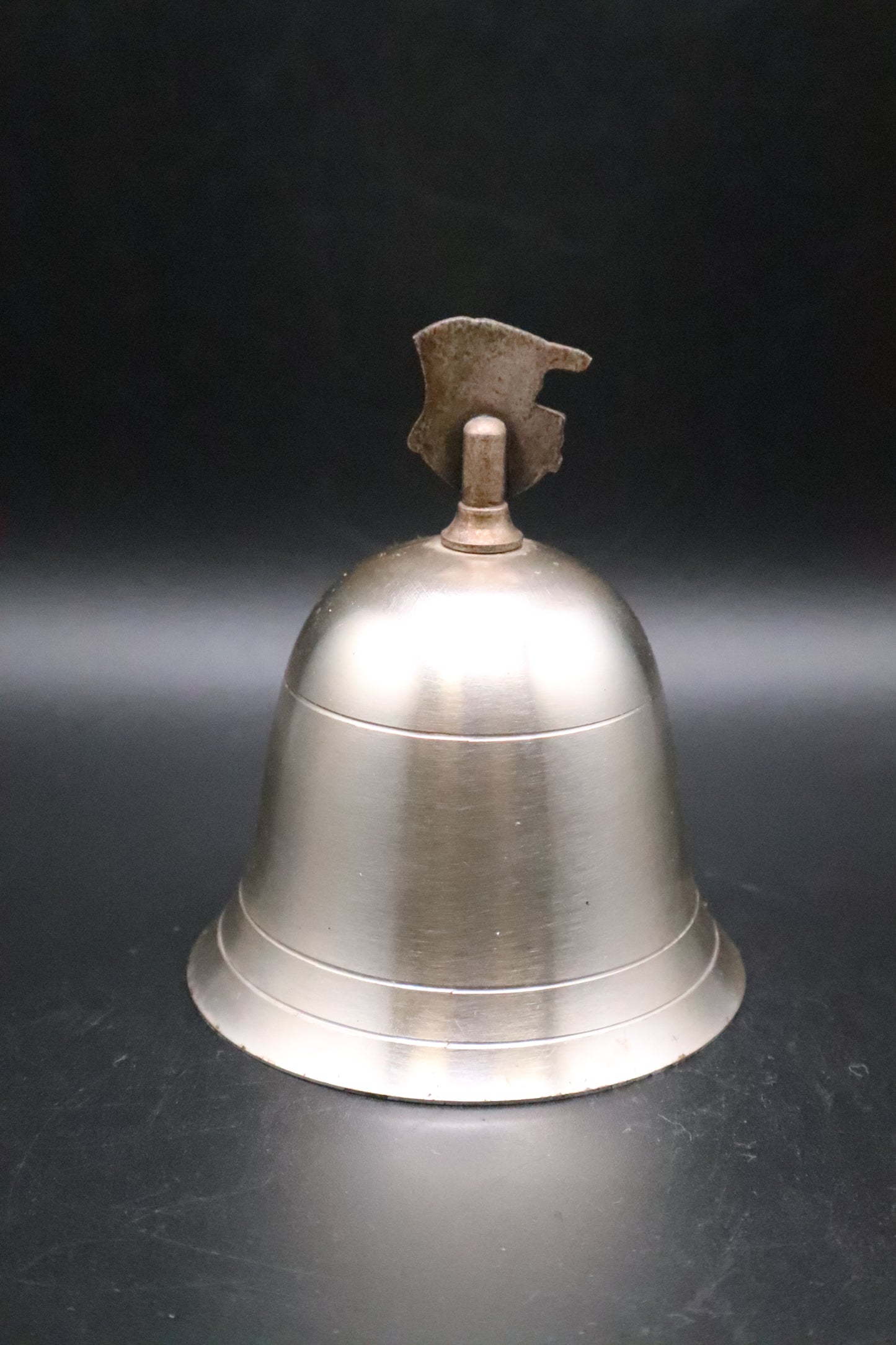 VINTAGE SILVER PLATED ARUBA "DIVI-DIVI TREE" SOUVENIR BELL