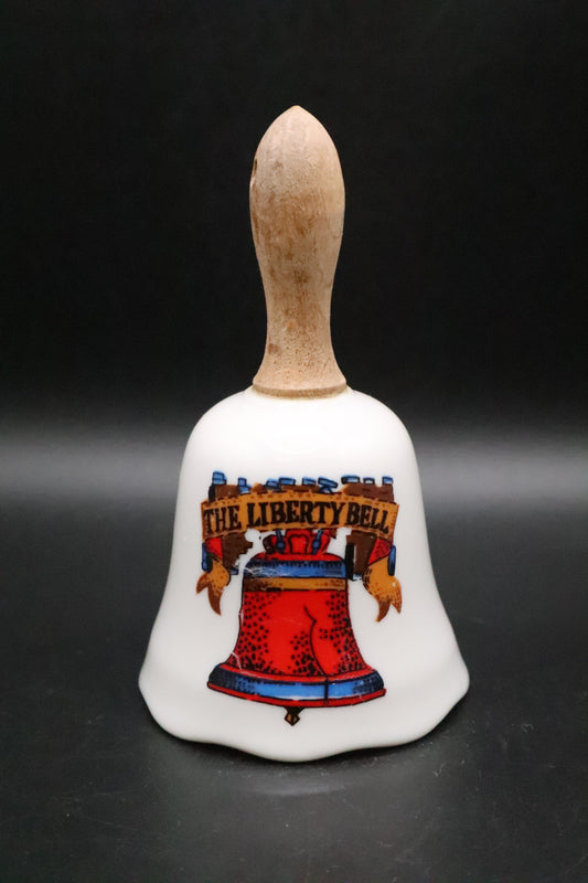 VINTAGE 1970 CERAMIC LIBERTY BELL