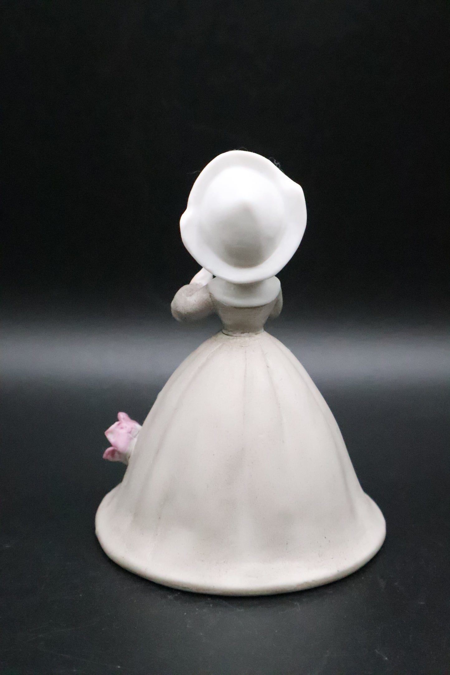 VINTAGE BISQUE CERAMIC NUN BELL