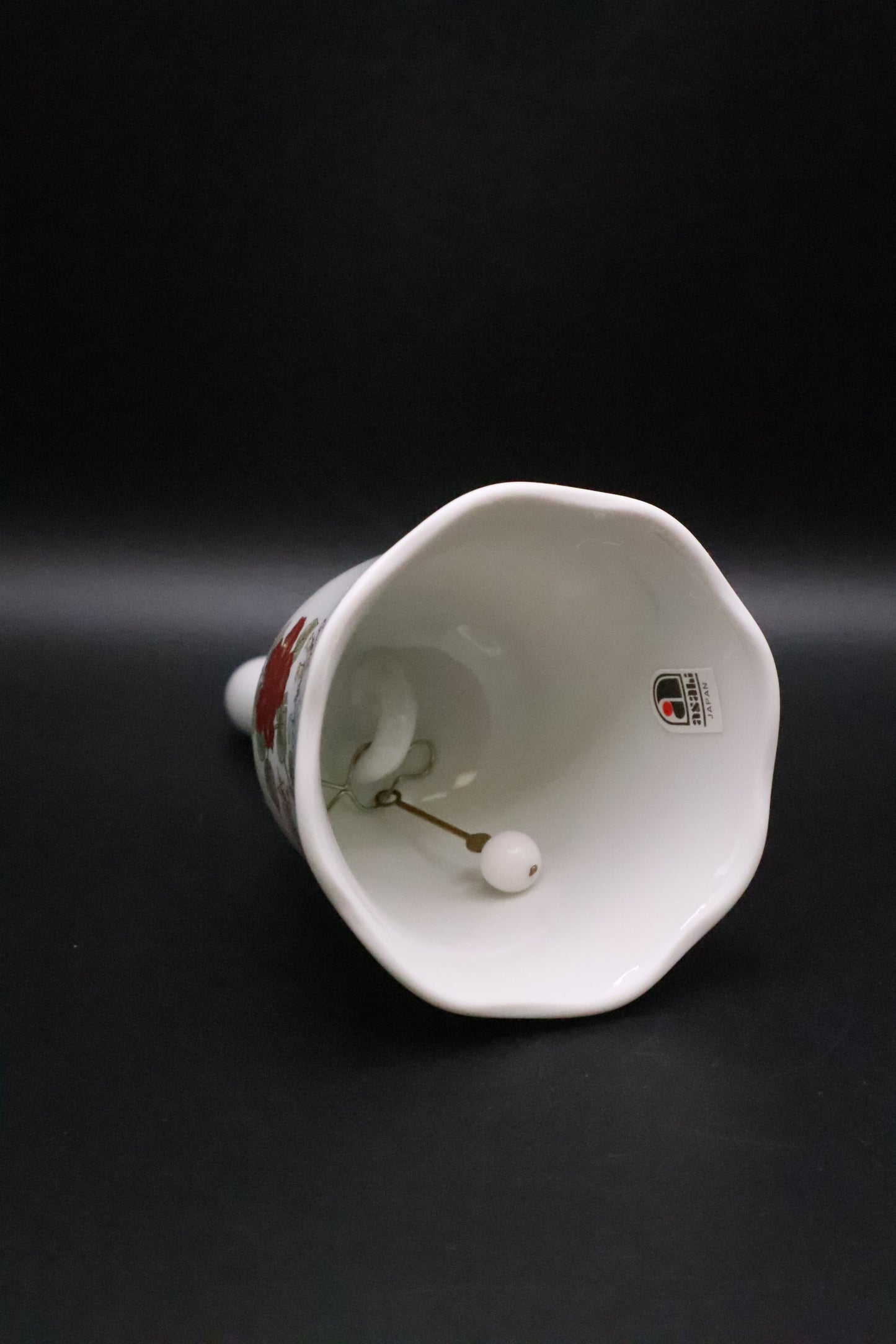 VINTAGE ASAHI JAPAN PORCELAIN BELL