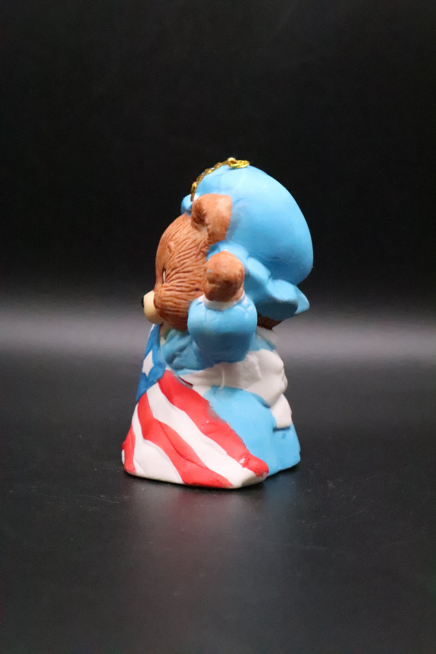 VINTAGE GIFT CO INC FAMOUS AMERICAN BEAR BELL "BETSY ROSS"