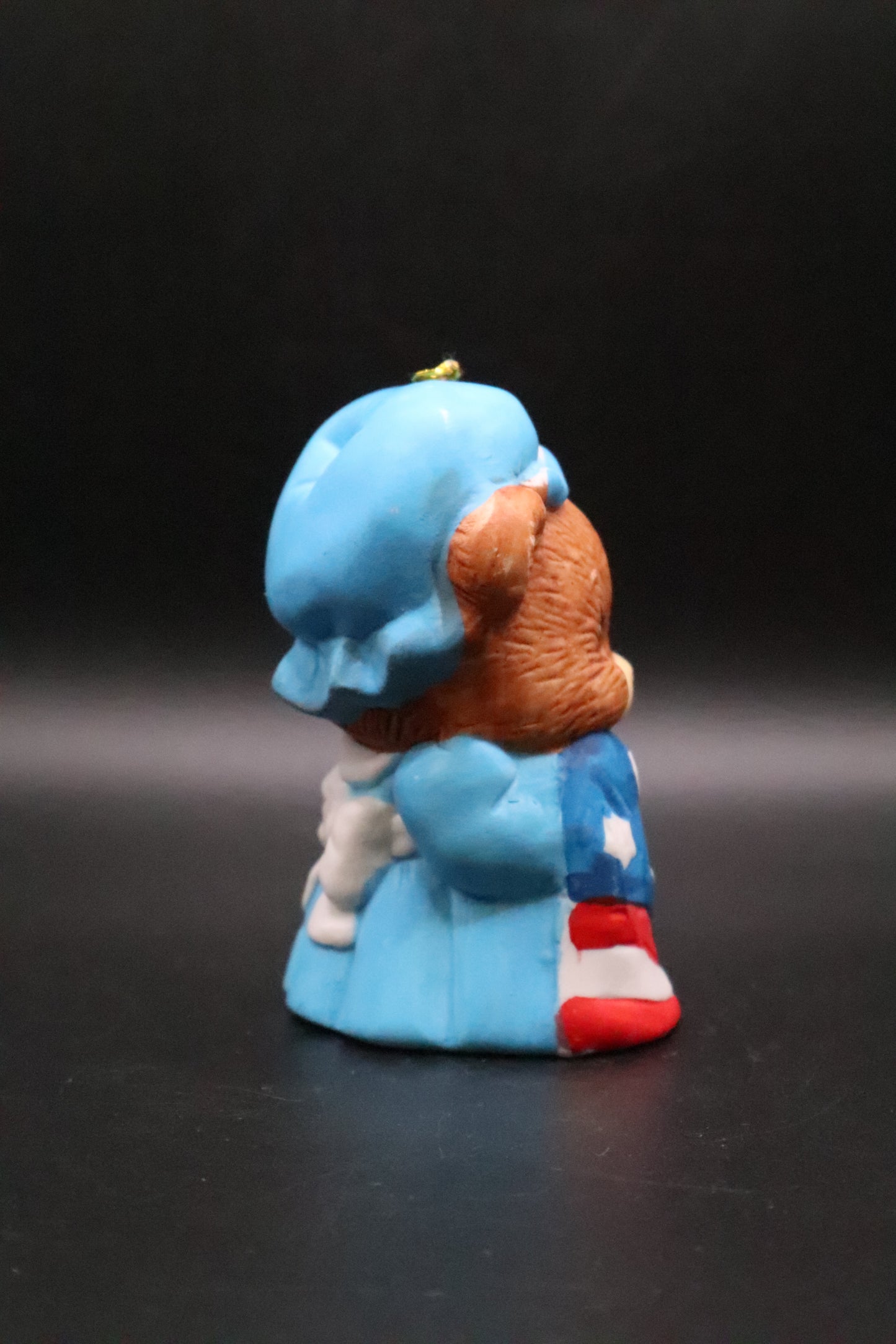 VINTAGE GIFT CO INC FAMOUS AMERICAN BEAR BELL "BETSY ROSS"