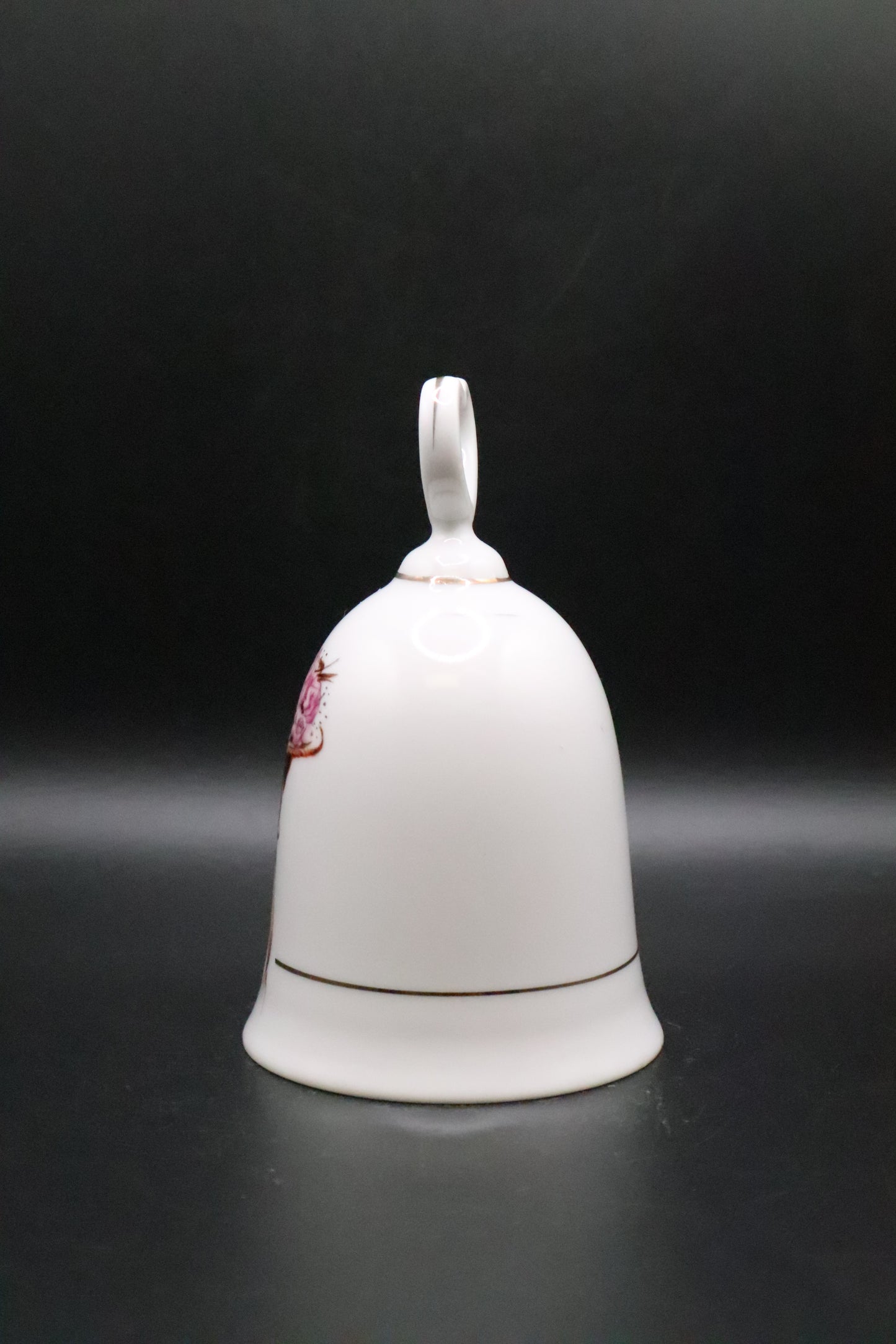 VINTAGE LEGO JAPAN WOMAN WITH HAT PORCELAIN BELL