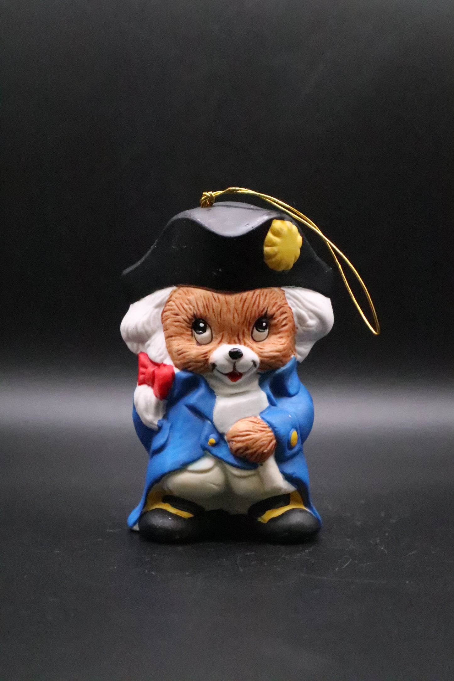 VINTAGE GIFT CO INC FAMOUS AMERICAN BEAR BELL "GEORGE WASHINGTON"