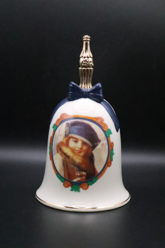 VINTAGE COCA-COLA PORCELAIN COLLECTOR'S BELL