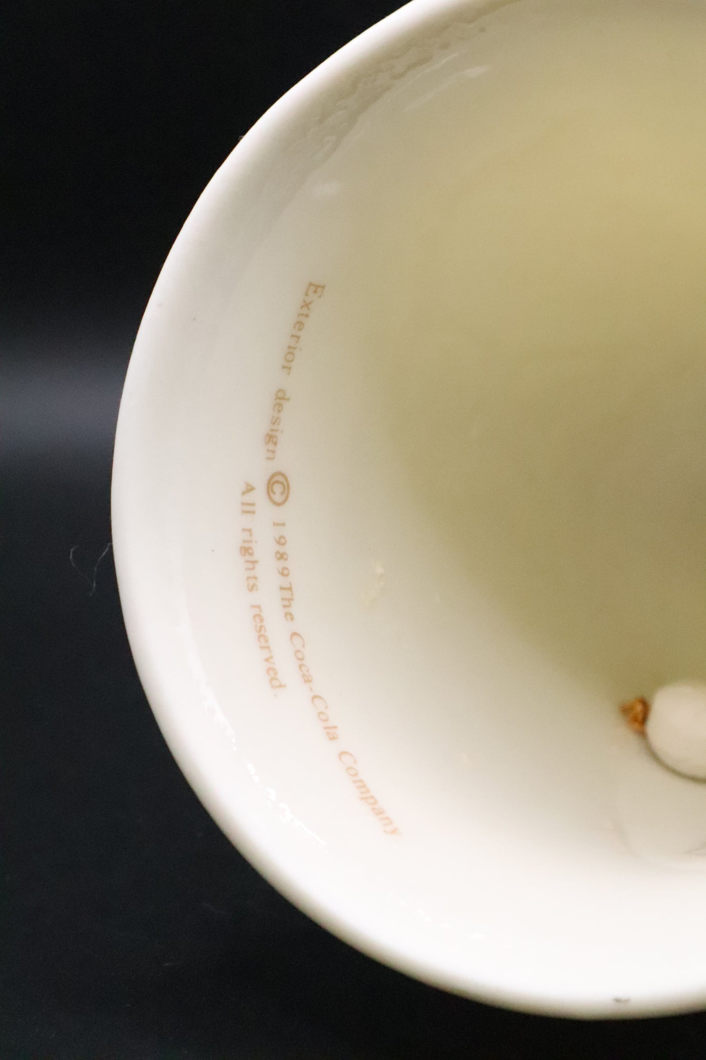VINTAGE COCA-COLA PORCELAIN COLLECTOR'S BELL