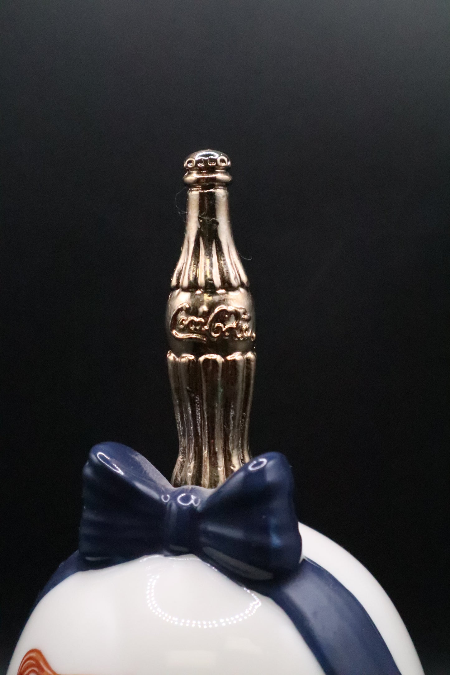 VINTAGE COCA-COLA PORCELAIN COLLECTOR'S BELL