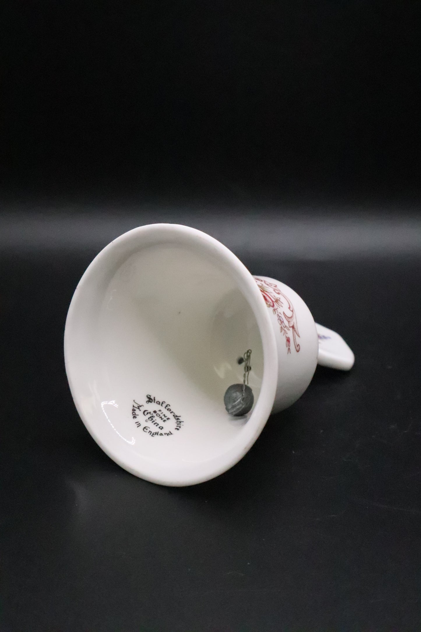 VINTAGE STAFFORDSHINE FINE BONE CHINA MADE IN ENGLAND BELL