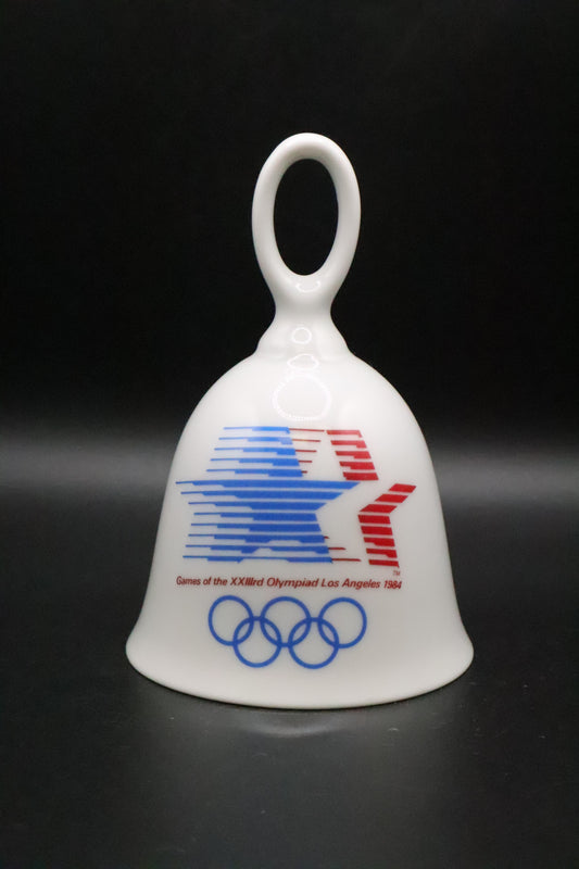 VINTAGE PAPEL 1980 LA 1984 OLYMPICS SOUVENIR BELL