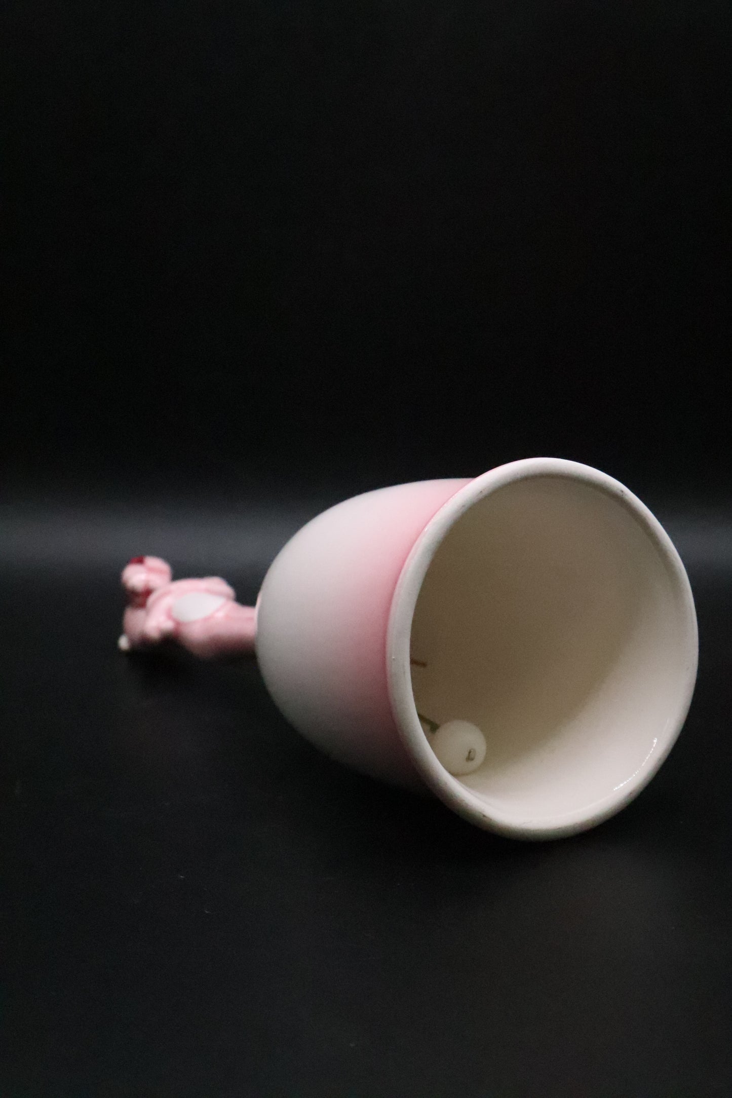 1982 PINK PANTHER COLLECTION ROYAL ORLEANS CERAMIC FIGURAL BELL