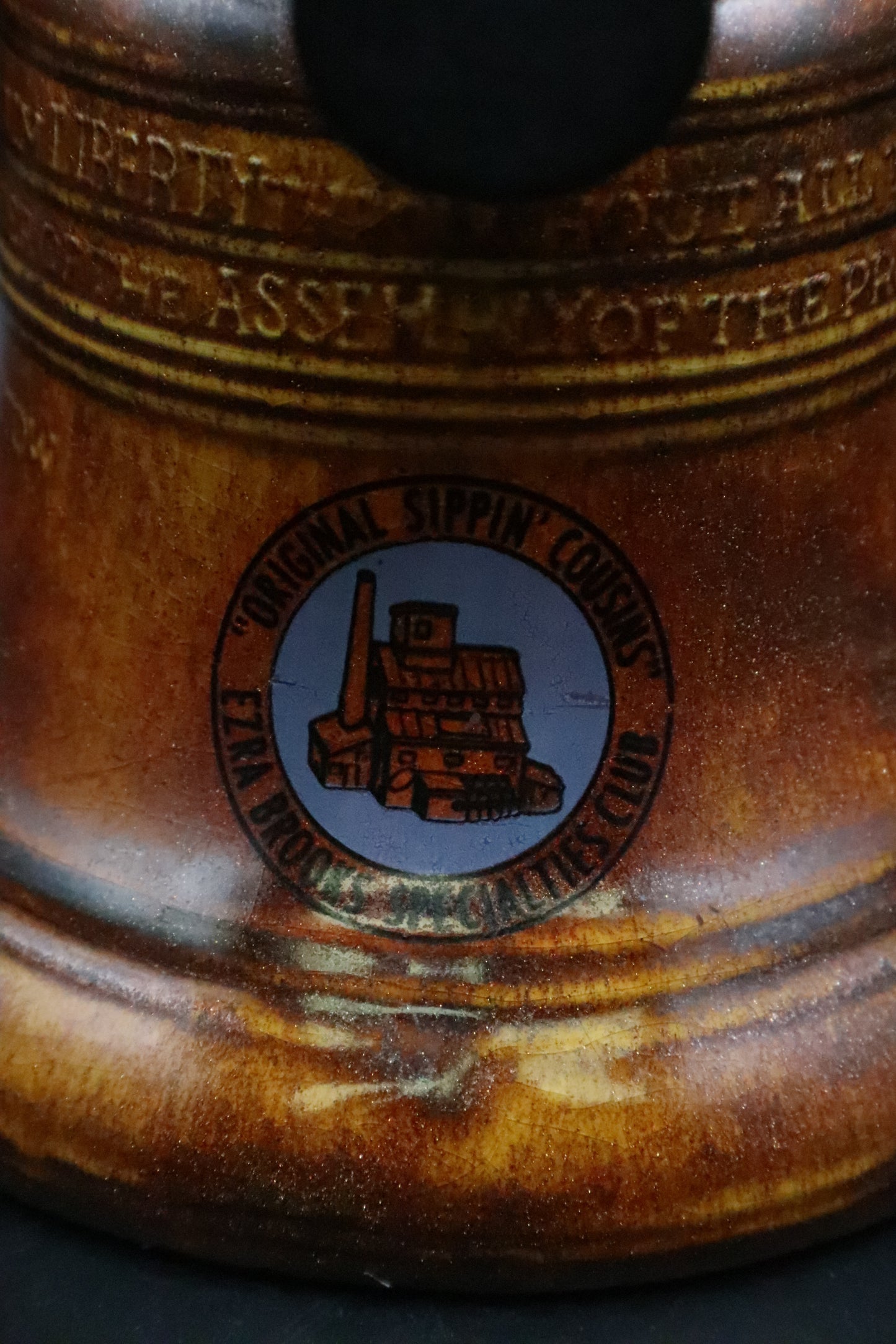 VINTAGE NORLEANS CERAMIC BELL SPIRIT OF 76 LIBERTY BELL