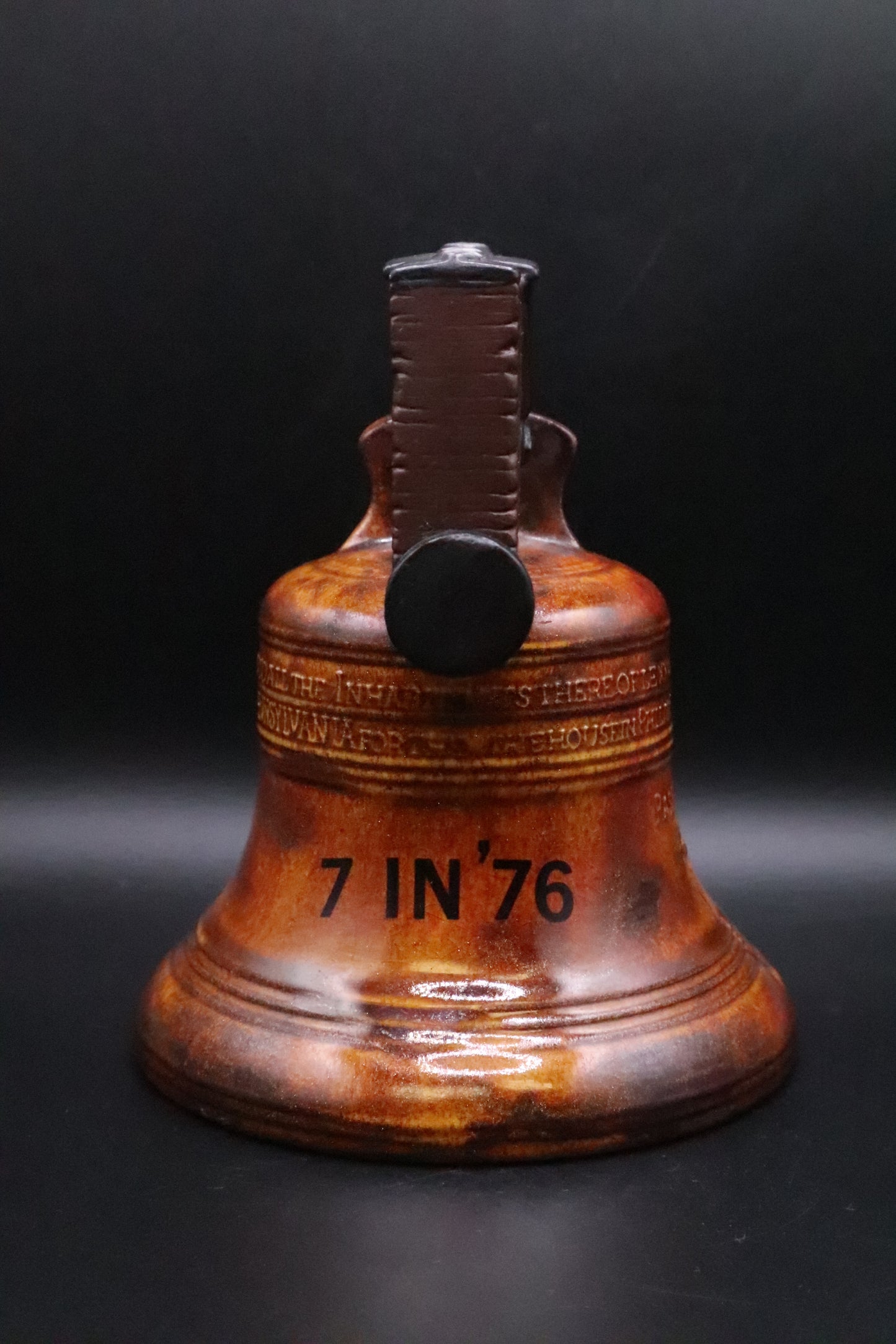VINTAGE NORLEANS CERAMIC BELL SPIRIT OF 76 LIBERTY BELL