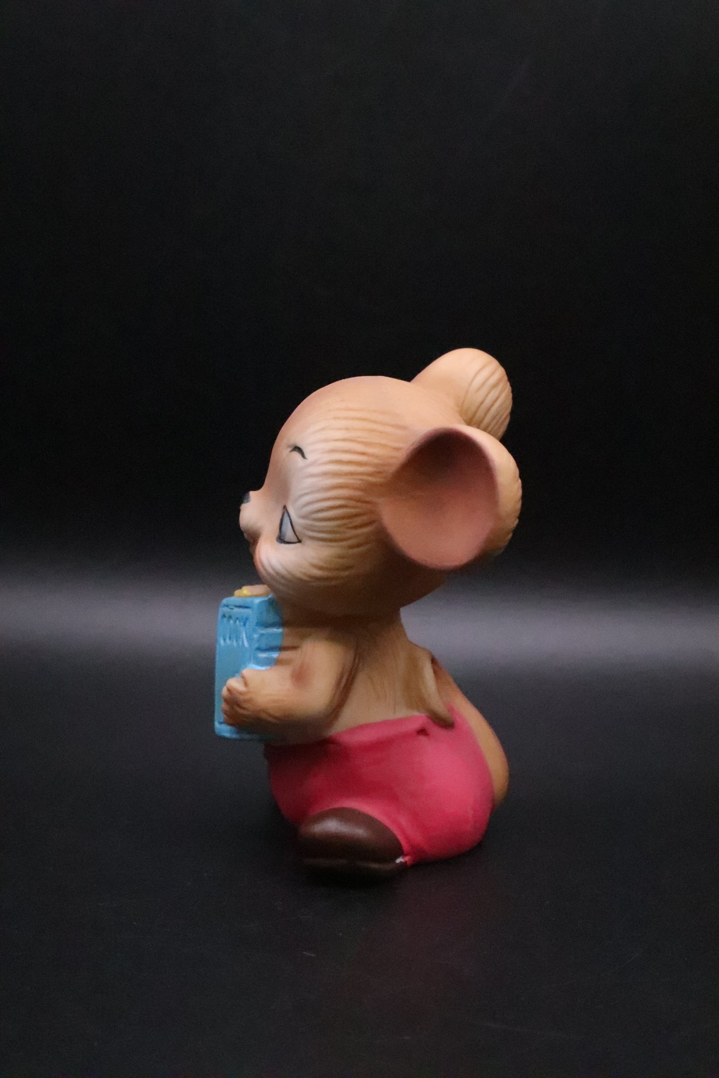 VINTAGE LEFTON CHEESE, PAN AND COOKBOOK MICE SET OF 3