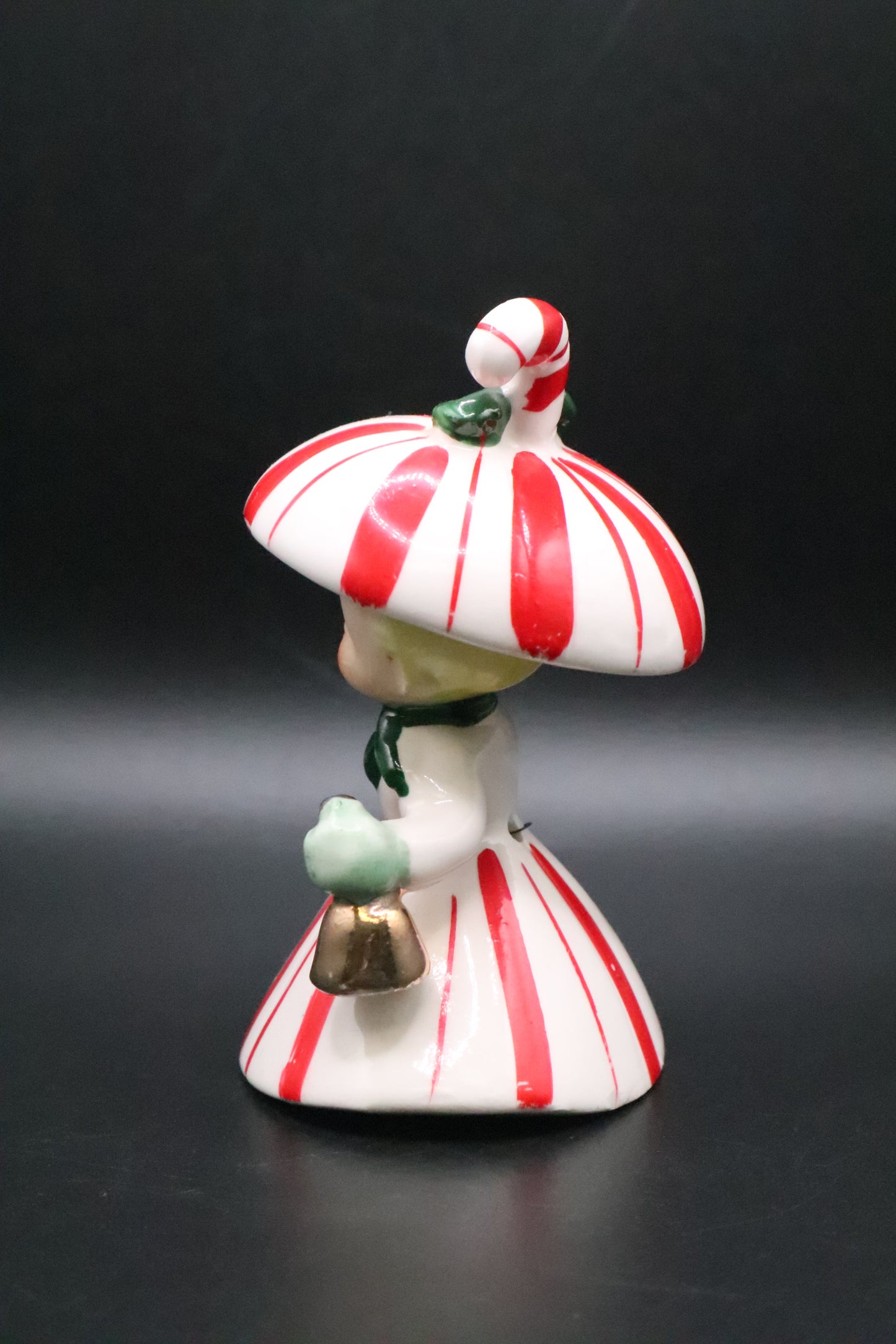 VINTAGE 1960 NAPCO CHRISTMAS CANDY CANE UMBRELLA GIRL