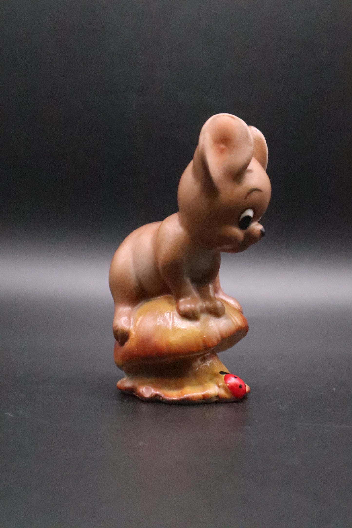 VINTAGE JOSEF ORIGINALS TOAD STOOL MOUSE