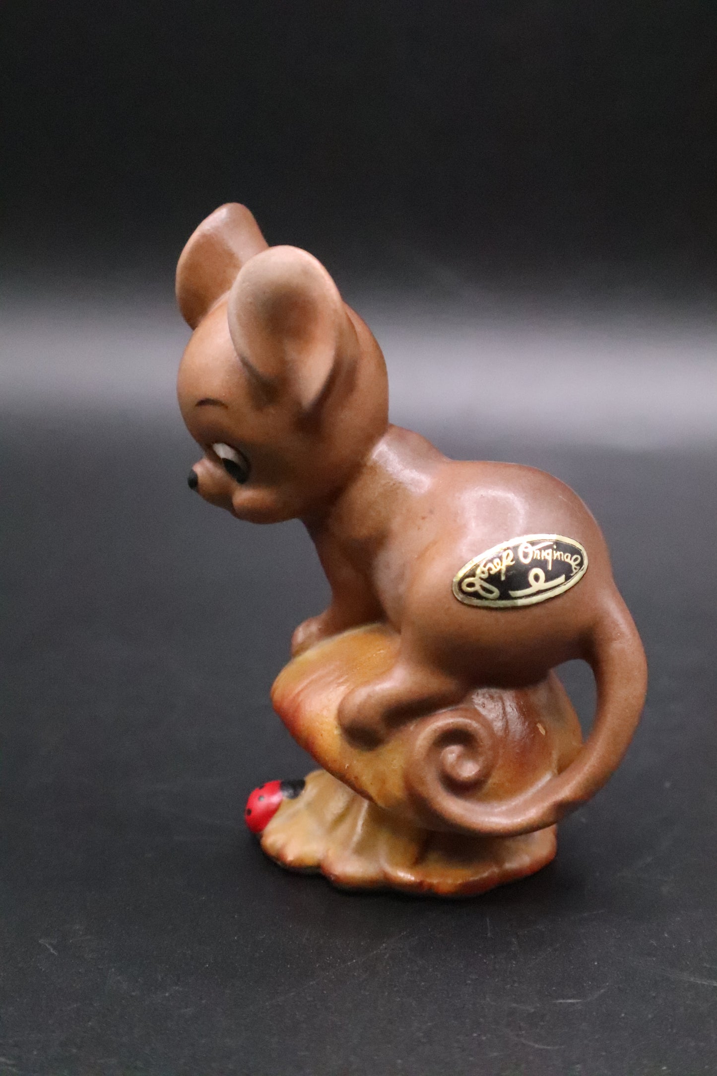 VINTAGE JOSEF ORIGINALS TOAD STOOL MOUSE