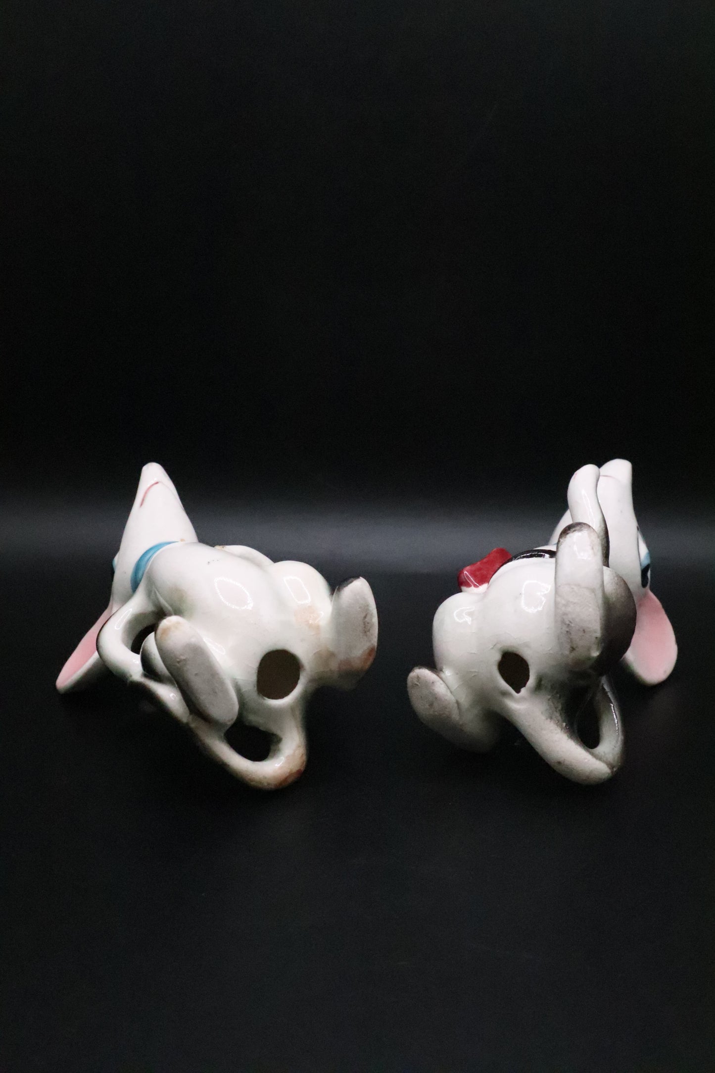 VINTAGE JAPANESE SCHOOL MICE PAIR (AS IS)