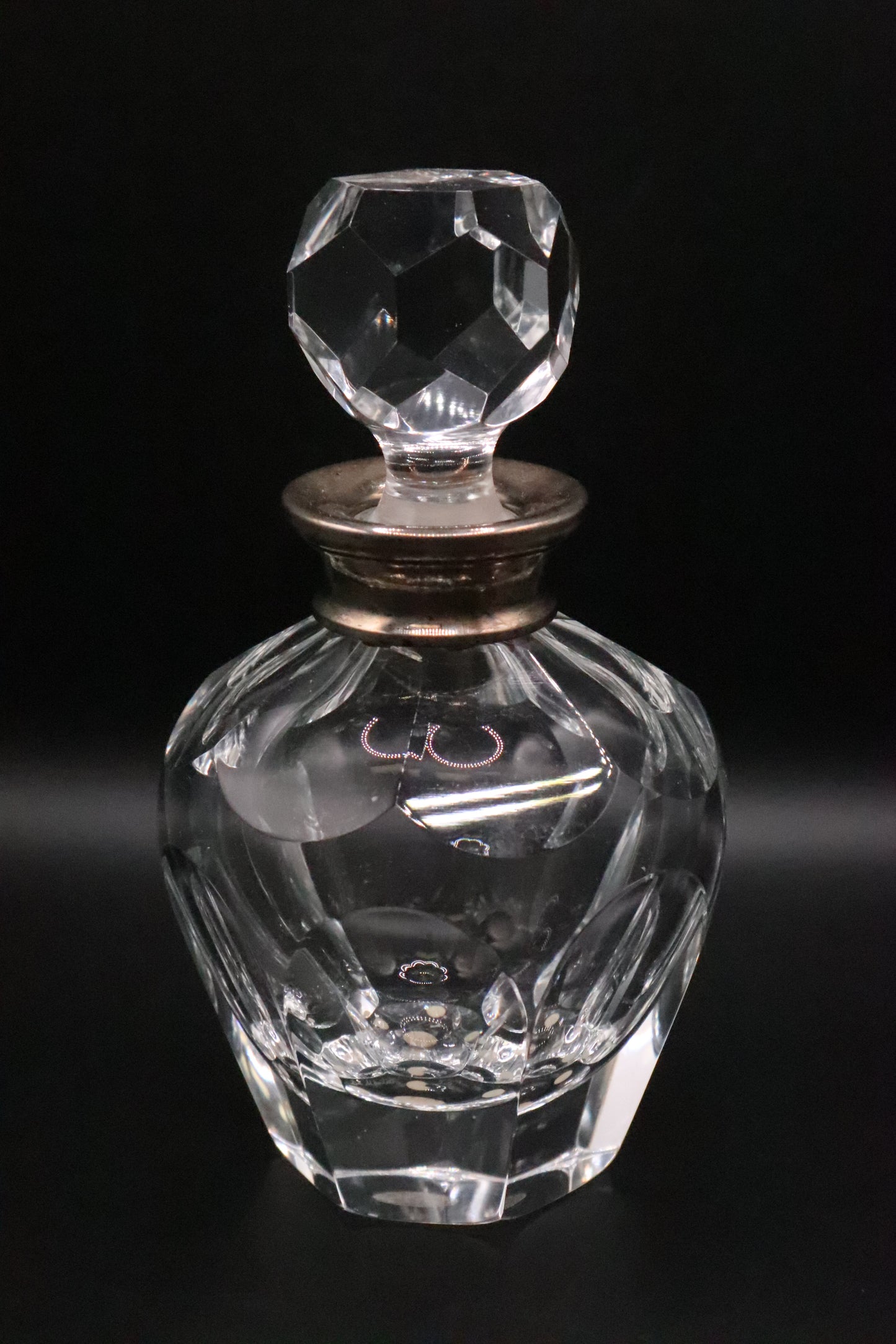 RARE SIGNED DE MARTÜS CRYSTAL VANITY PERFUME