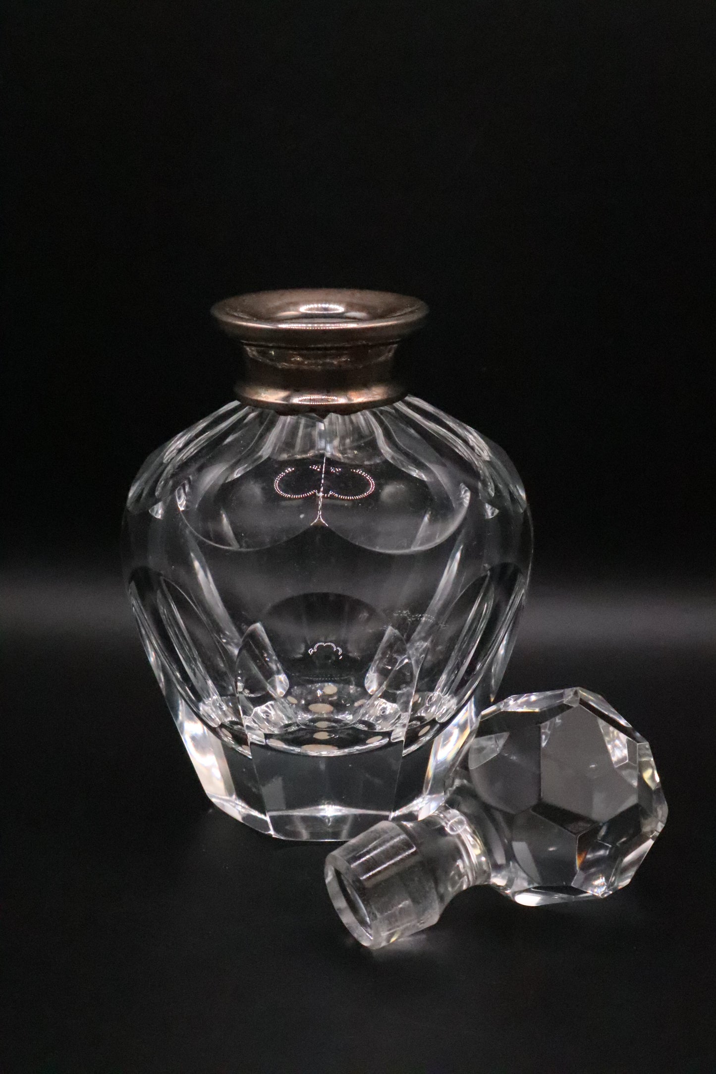 RARE SIGNED DE MARTÜS CRYSTAL VANITY PERFUME