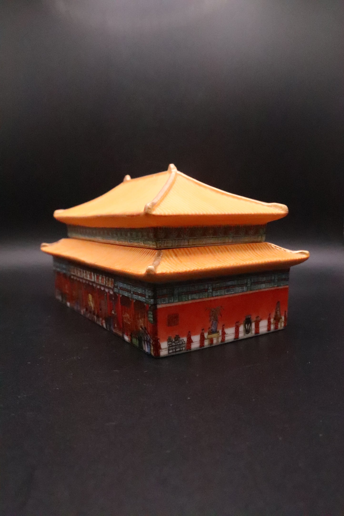 VINTAGE 1991 THE PALACE MUSEUM FORBIDDEN CITY SQUARE MUSICAL BOX