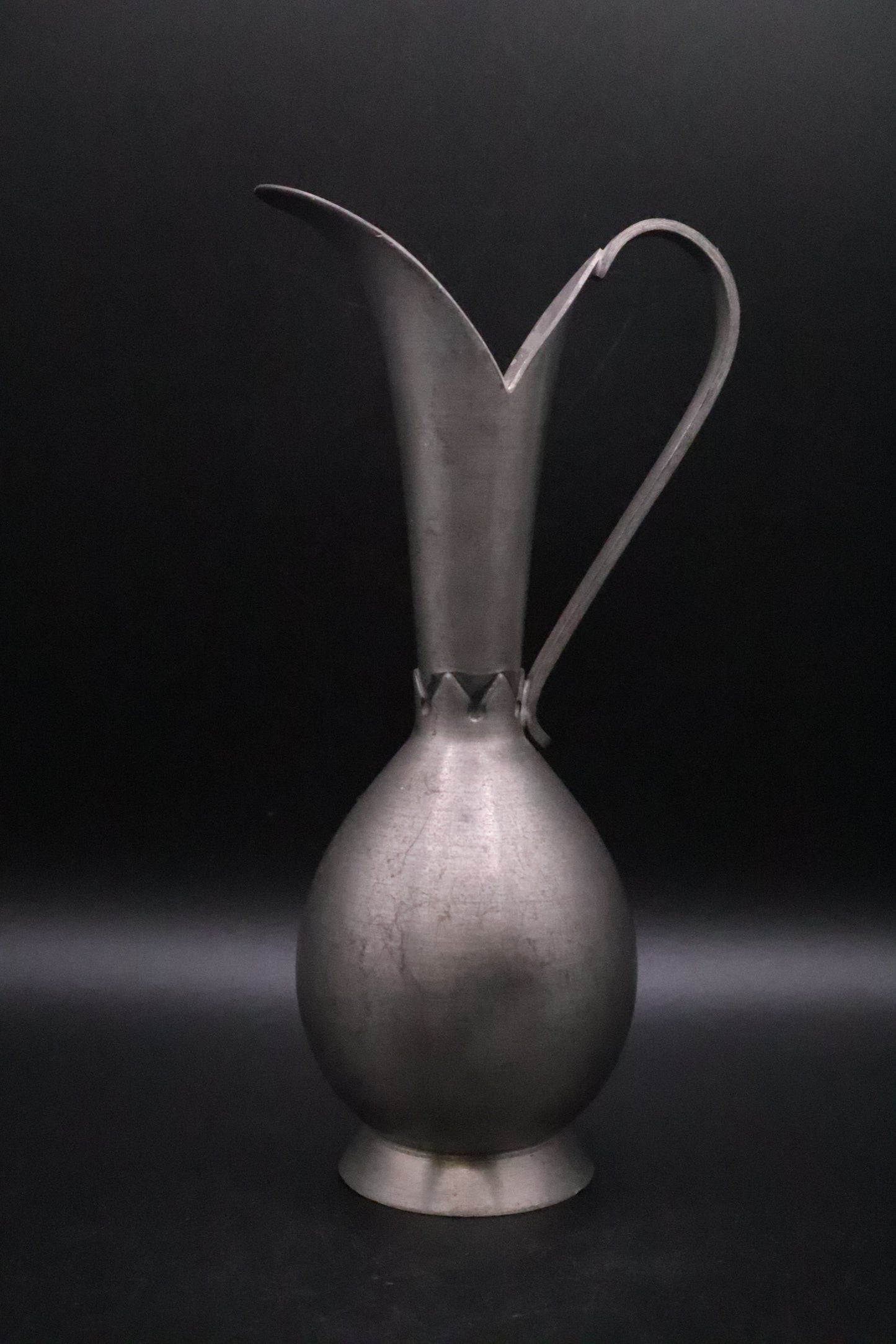 VINTAGE PEWTER BUD VASE HAUGRUD NORWAY