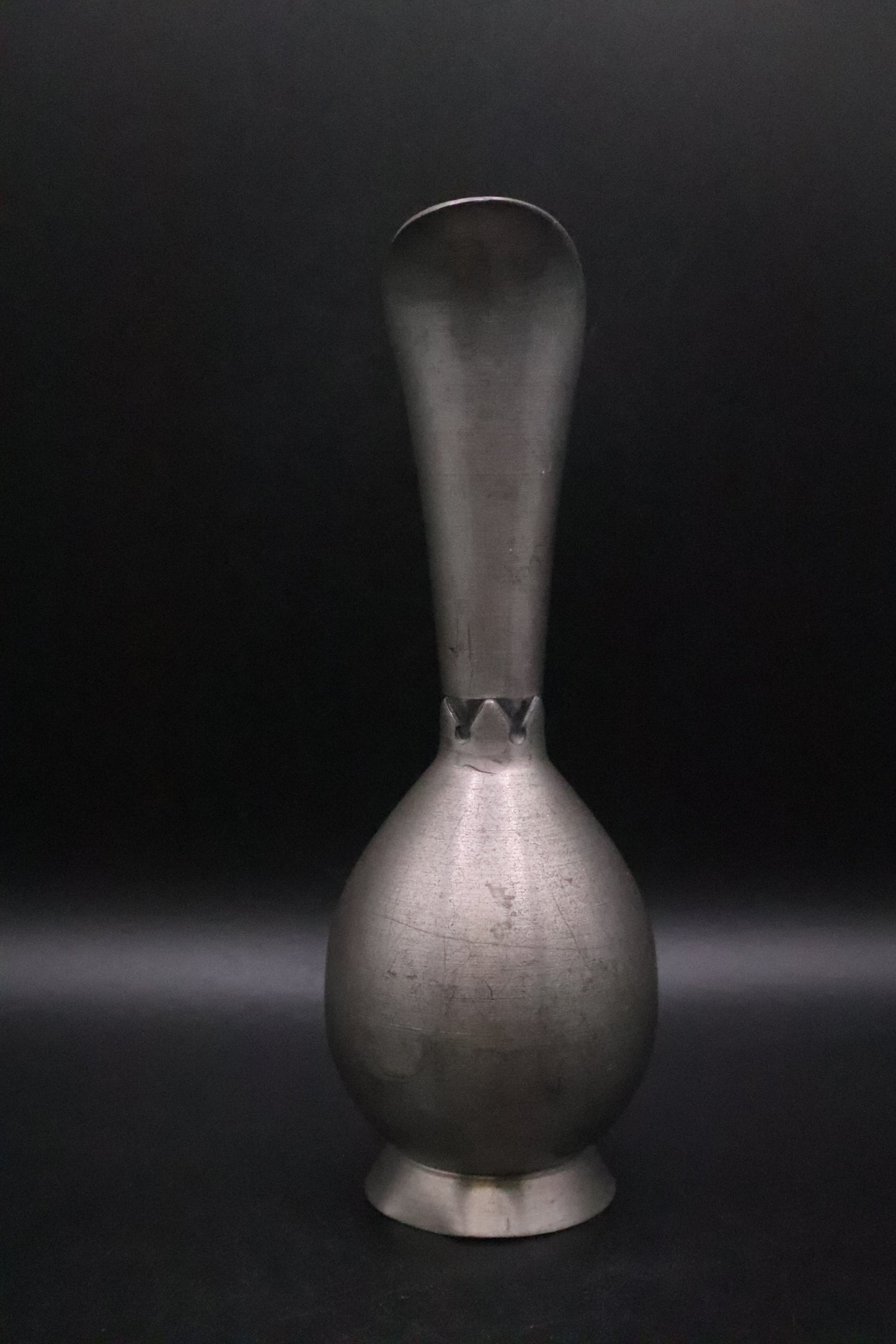 VINTAGE PEWTER BUD VASE HAUGRUD NORWAY