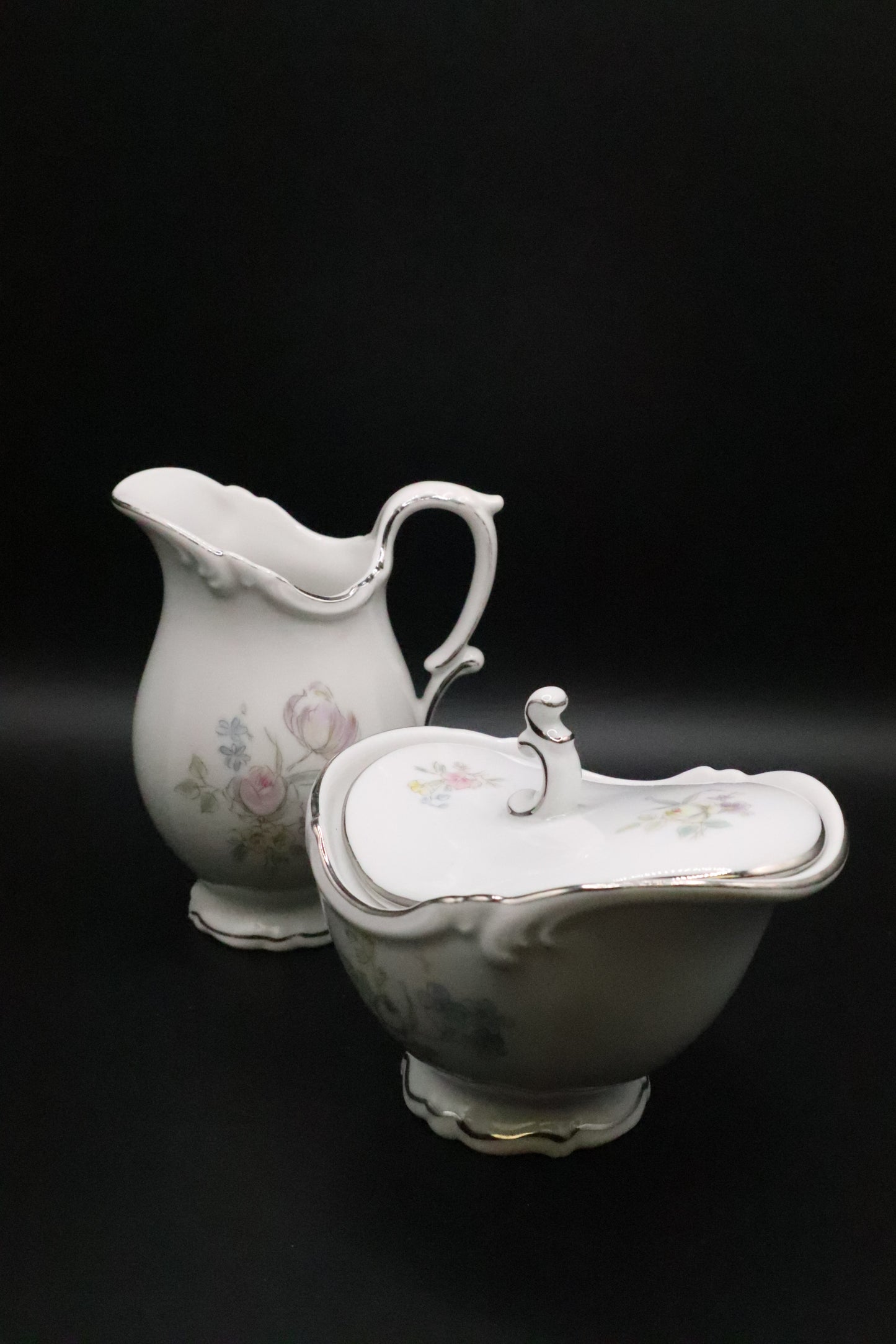 BAVARIA TIRSCHENREUTH GERMANY CREAM AND SUGAR SET OF 2