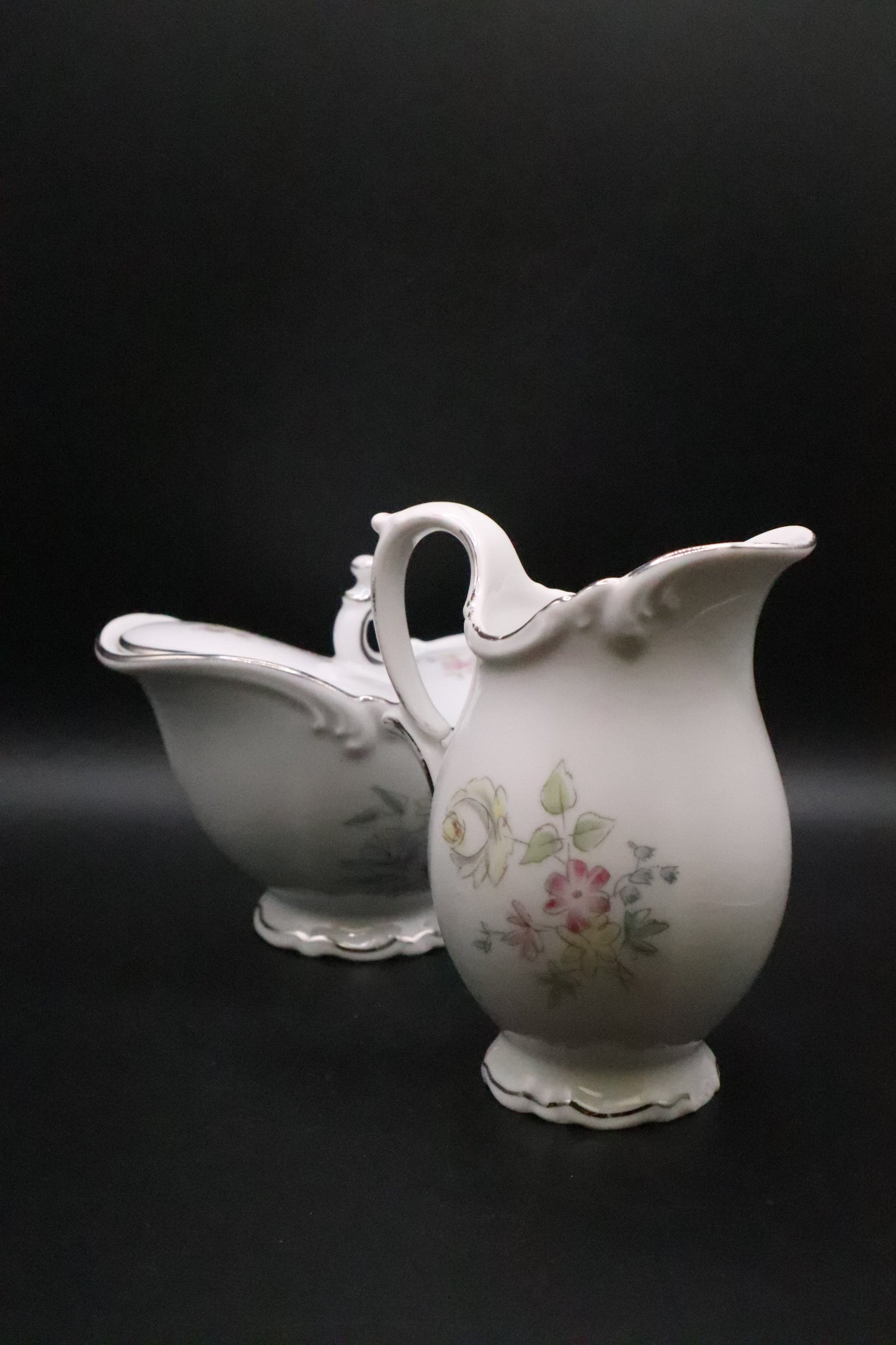 BAVARIA TIRSCHENREUTH GERMANY CREAM AND SUGAR SET OF 2