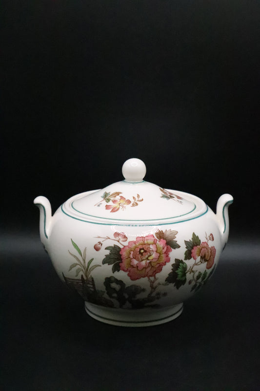 EASTERN FLOWERS WEDGEWOOD TKD 426 MADE IN ENGLAND 9 PCS