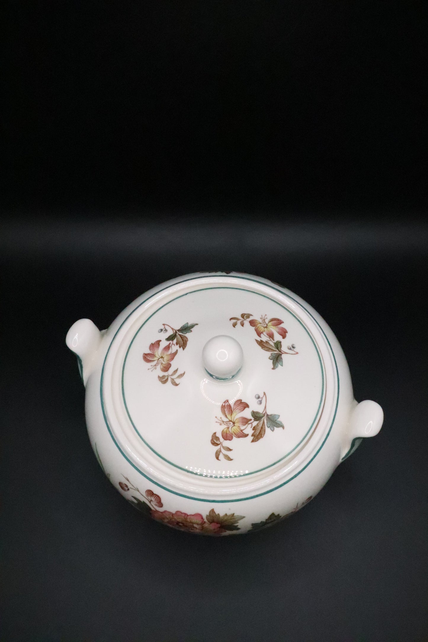 EASTERN FLOWERS WEDGEWOOD TKD 426 MADE IN ENGLAND 9 PCS