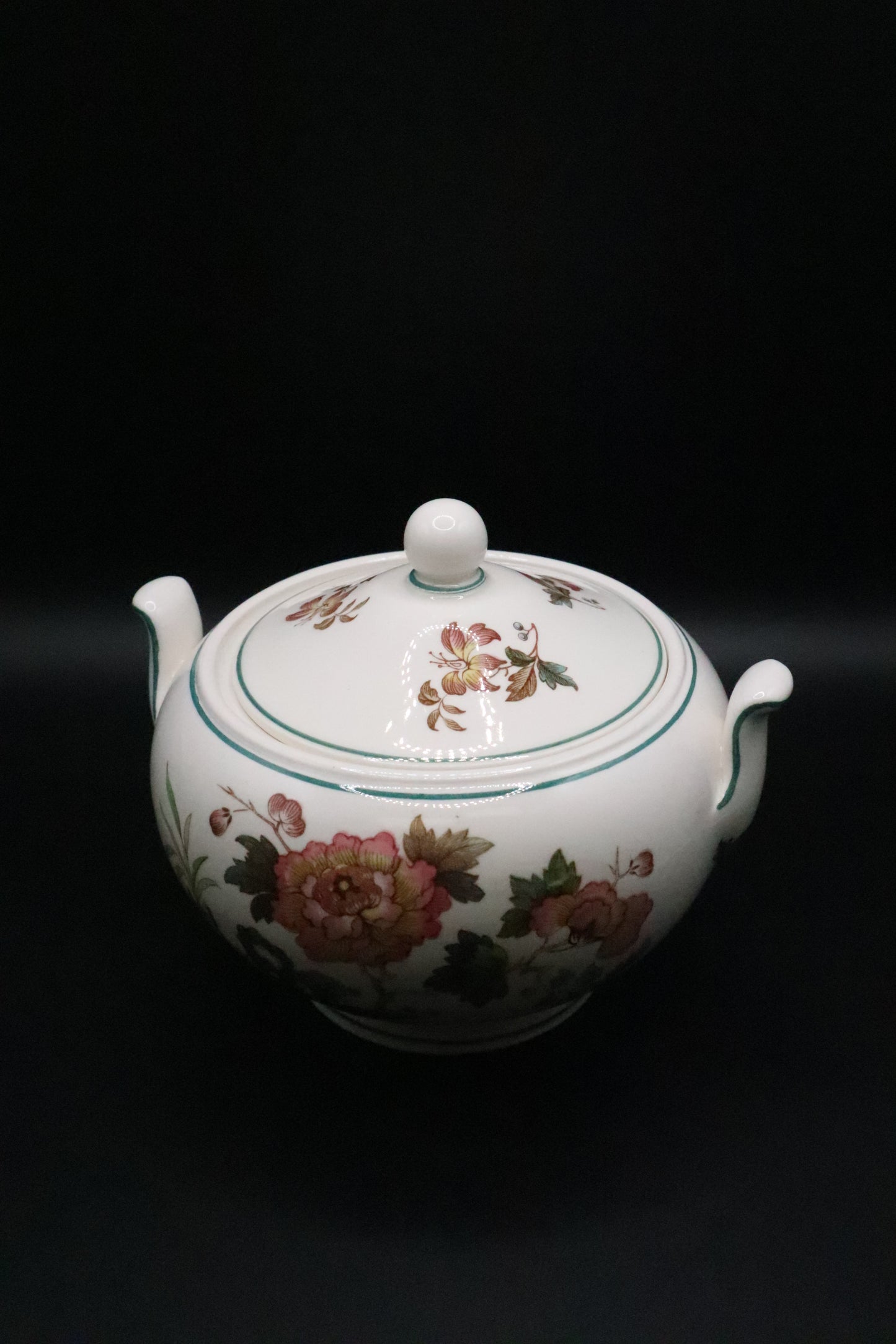 EASTERN FLOWERS WEDGEWOOD TKD 426 MADE IN ENGLAND 9 PCS