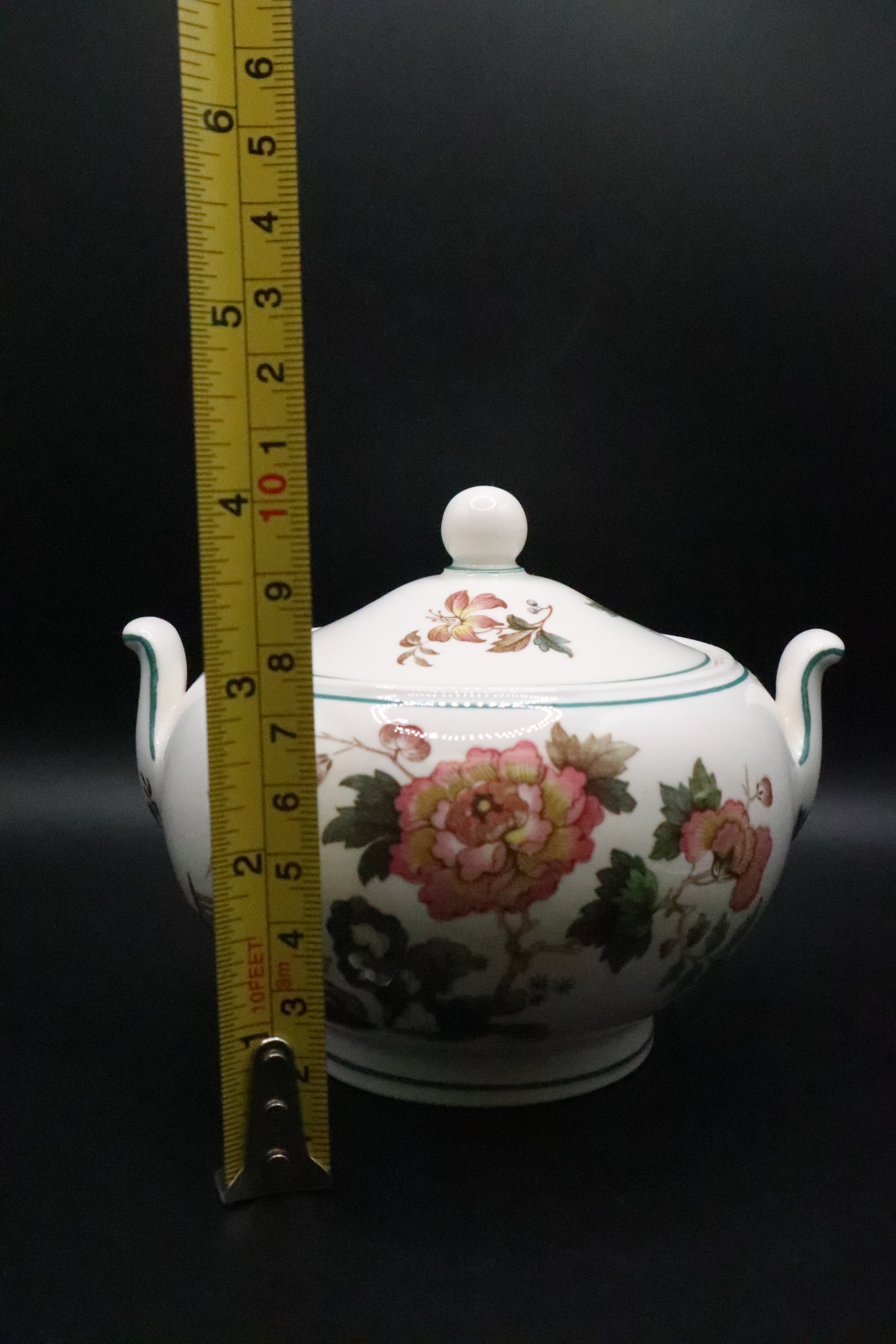 EASTERN FLOWERS WEDGEWOOD TKD 426 MADE IN ENGLAND 9 PCS