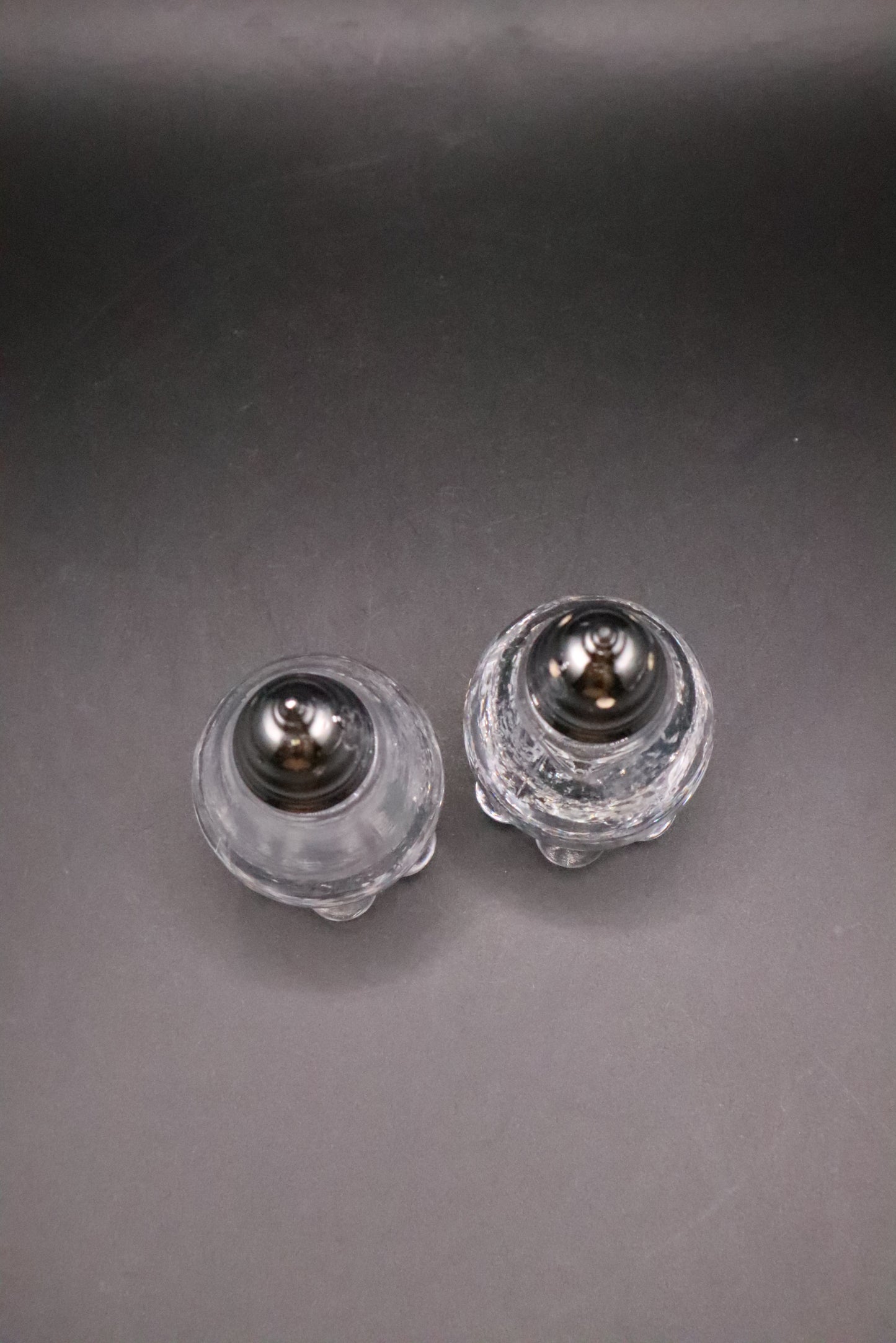 VINTAGE IMPERIAL CANDLEWICK SALT AND PEPPER SHAKERS