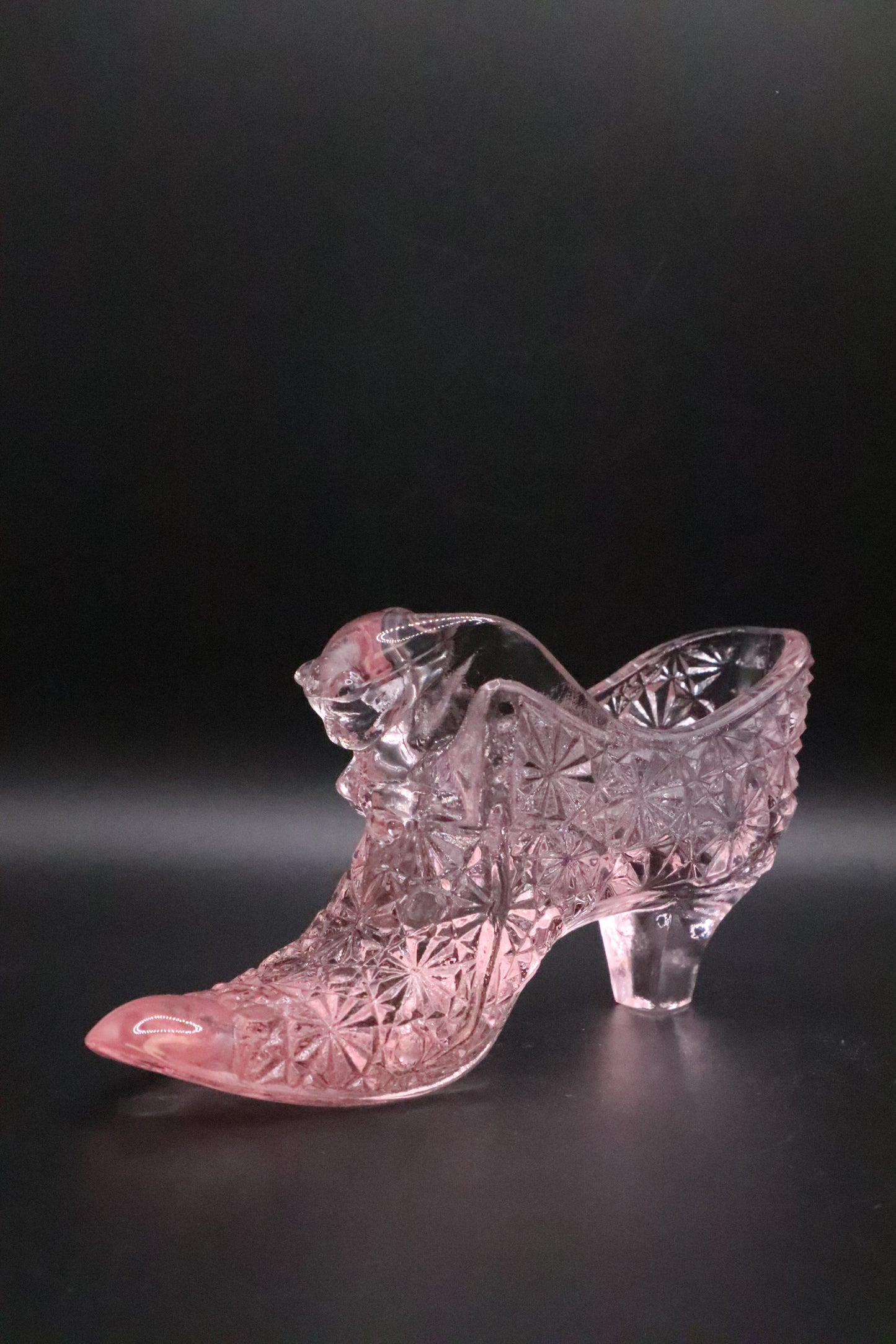 FENTON PINK CAT HEAD SHOE