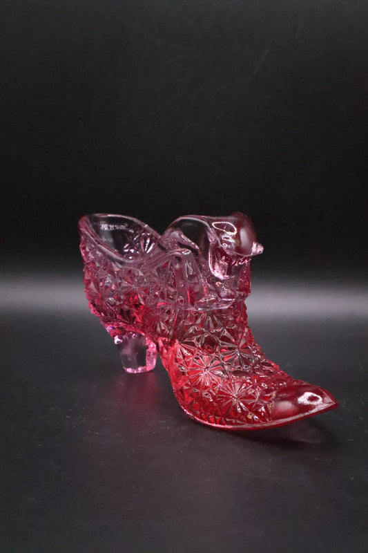 FENTON ROSE PINK CAT HEAD SHOE