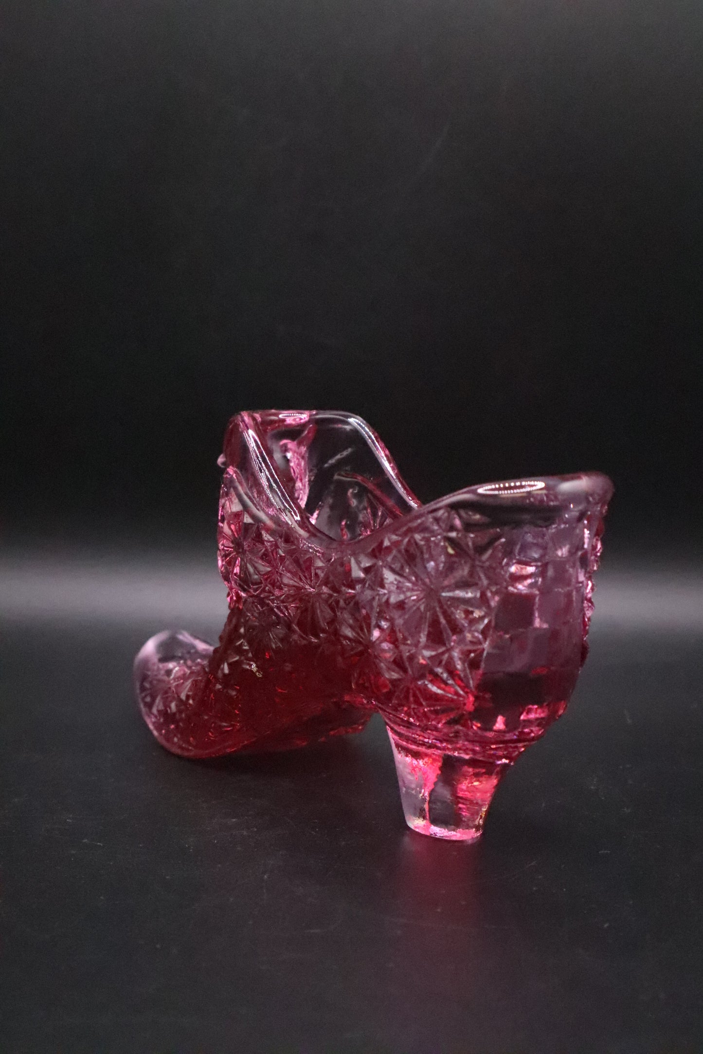 FENTON ROSE PINK CAT HEAD SHOE