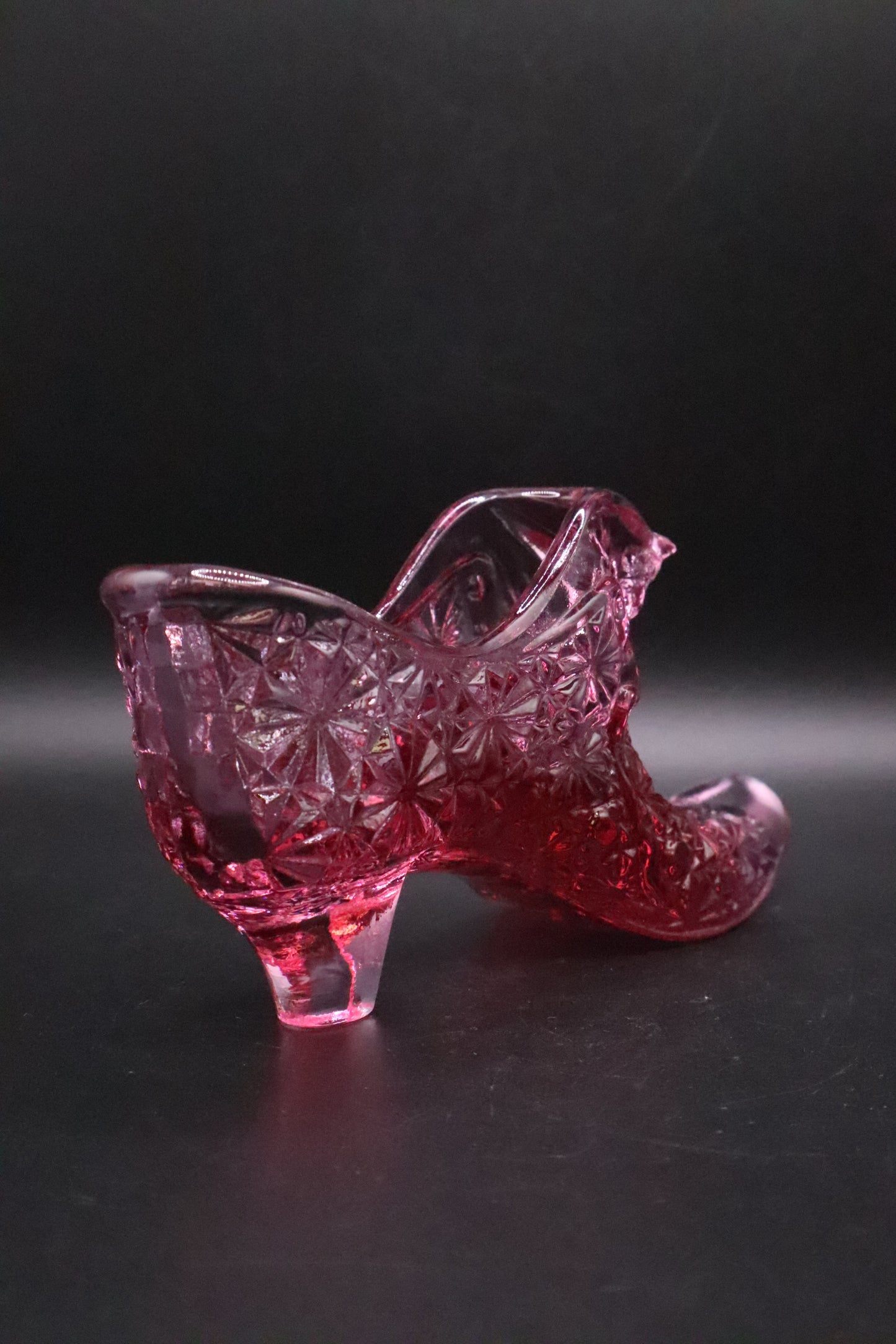 FENTON ROSE PINK CAT HEAD SHOE