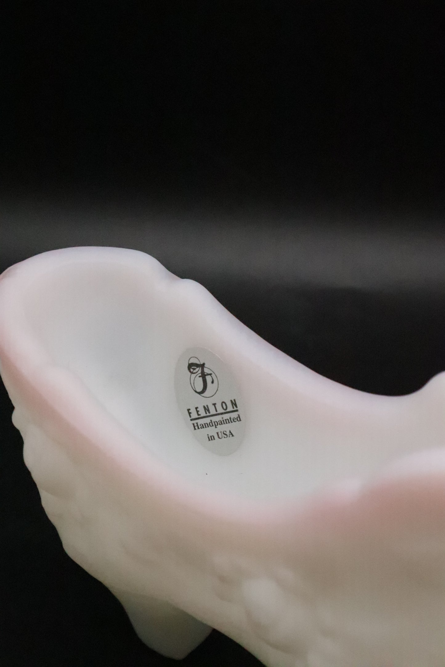 FENTON WHITE SATIN ROSE FLORAL SLIPPER