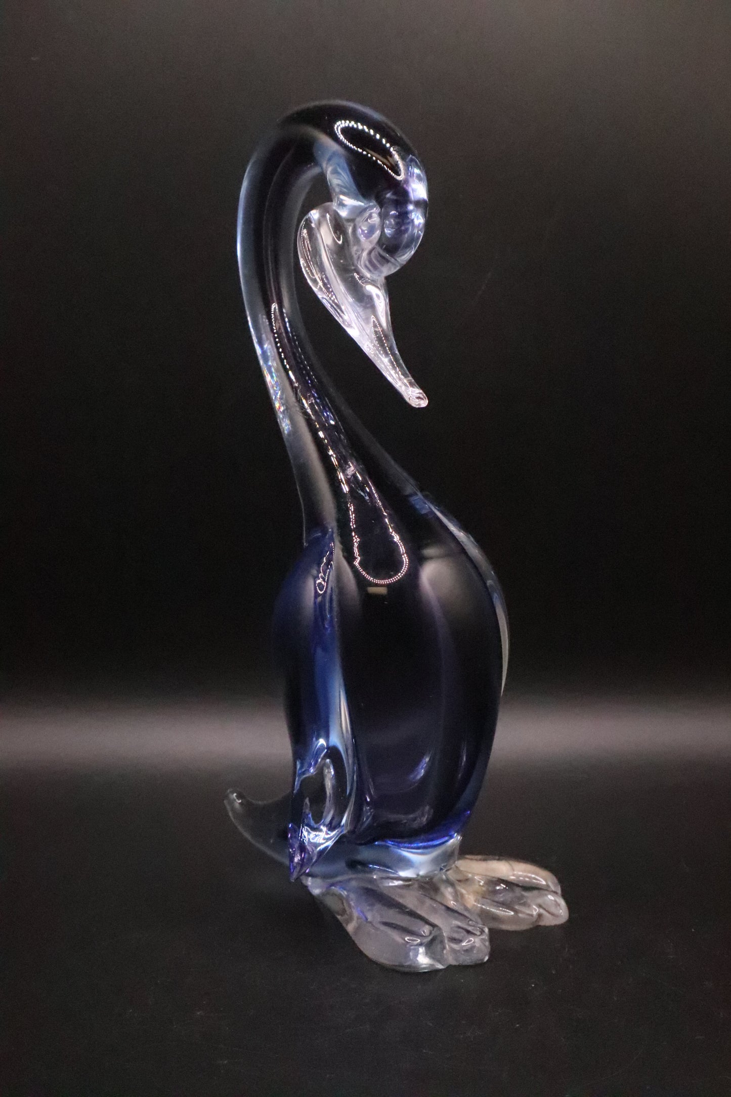 MURANO GLASS SOMERSO DUCK