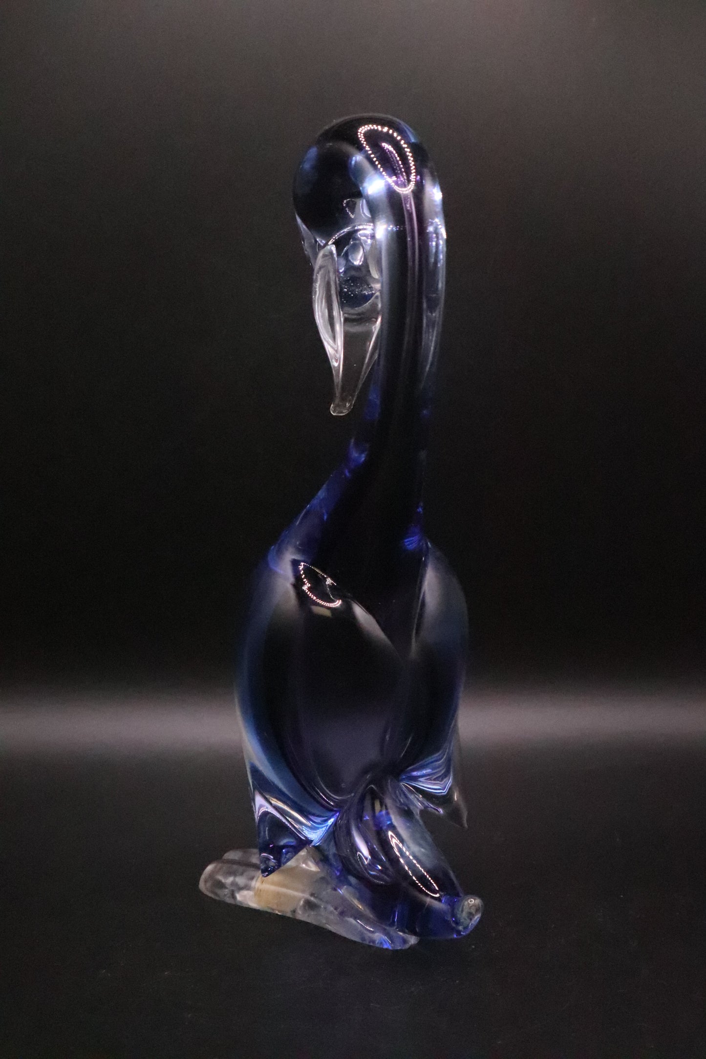 MURANO GLASS SOMERSO DUCK
