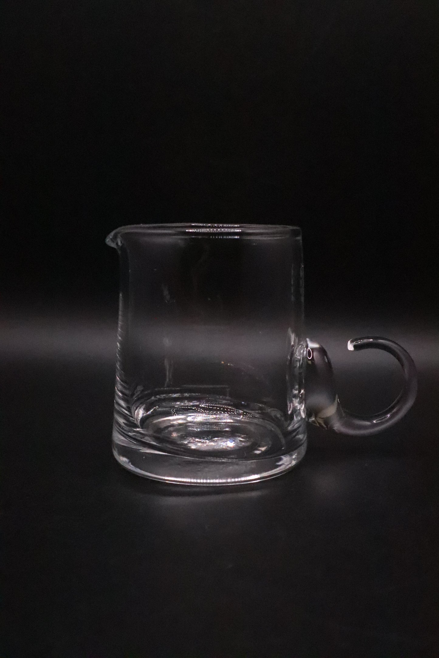 VINTAGE LENOX HAND BLOWN SPIRITS PITCHER JIGGER